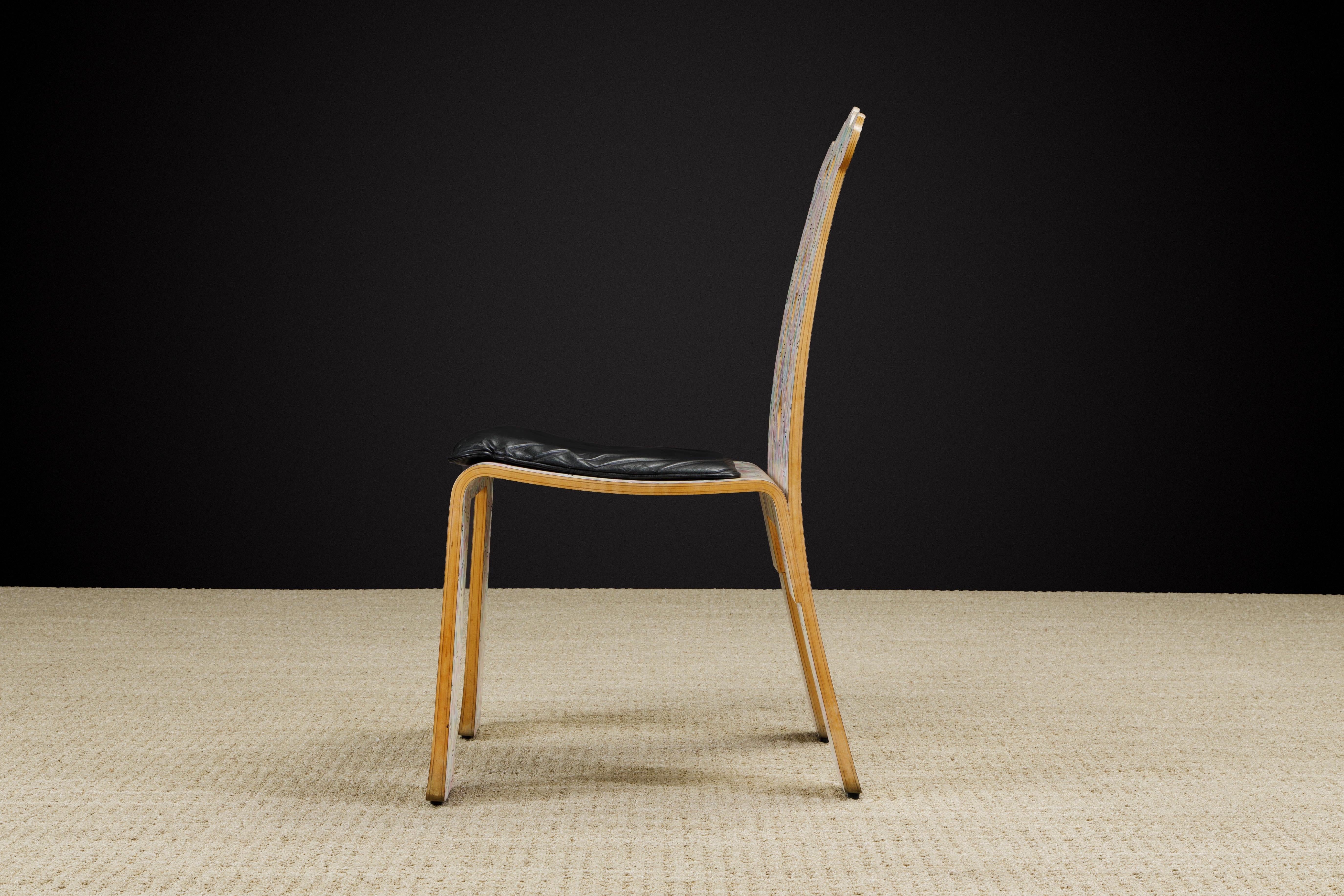 Robert Venturi Post-Modern 'Chippendale' Chair for Knoll International, c. 1985 12