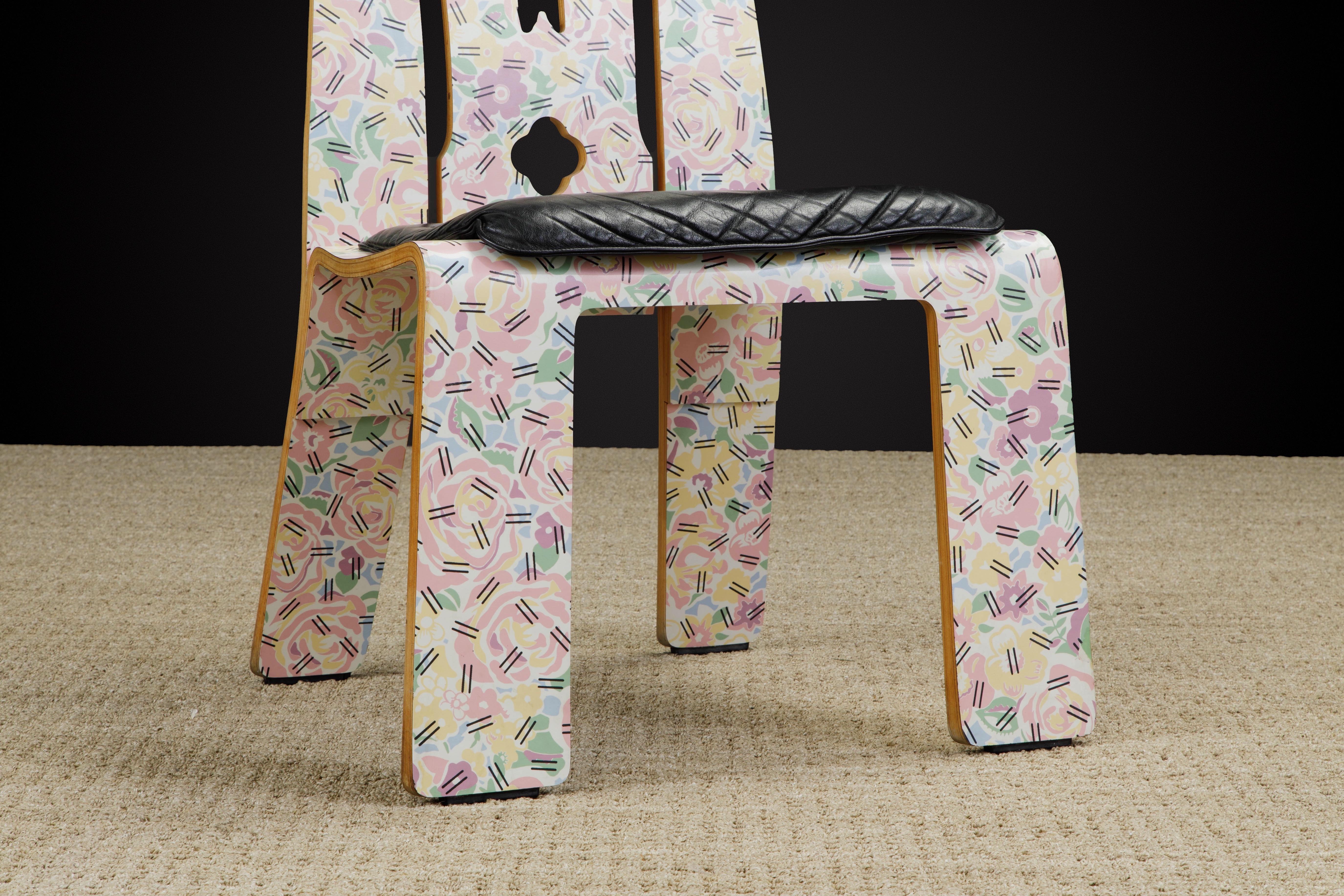 Robert Venturi Post-Modern 'Chippendale' Chair for Knoll International, c. 1985 2