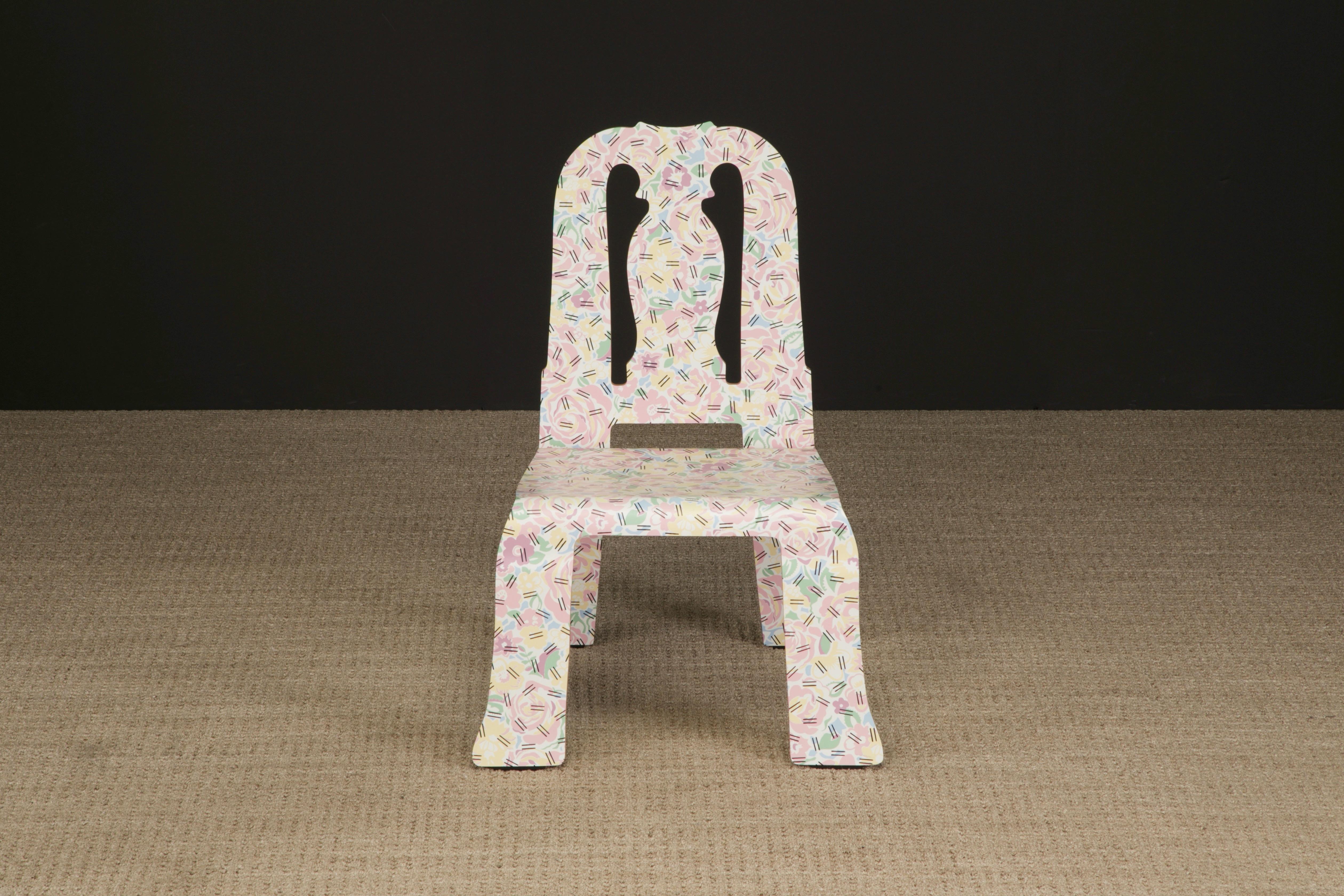 American Robert Venturi Post-Modern 'Queen Anne' Chair for Knoll International, c. 1985