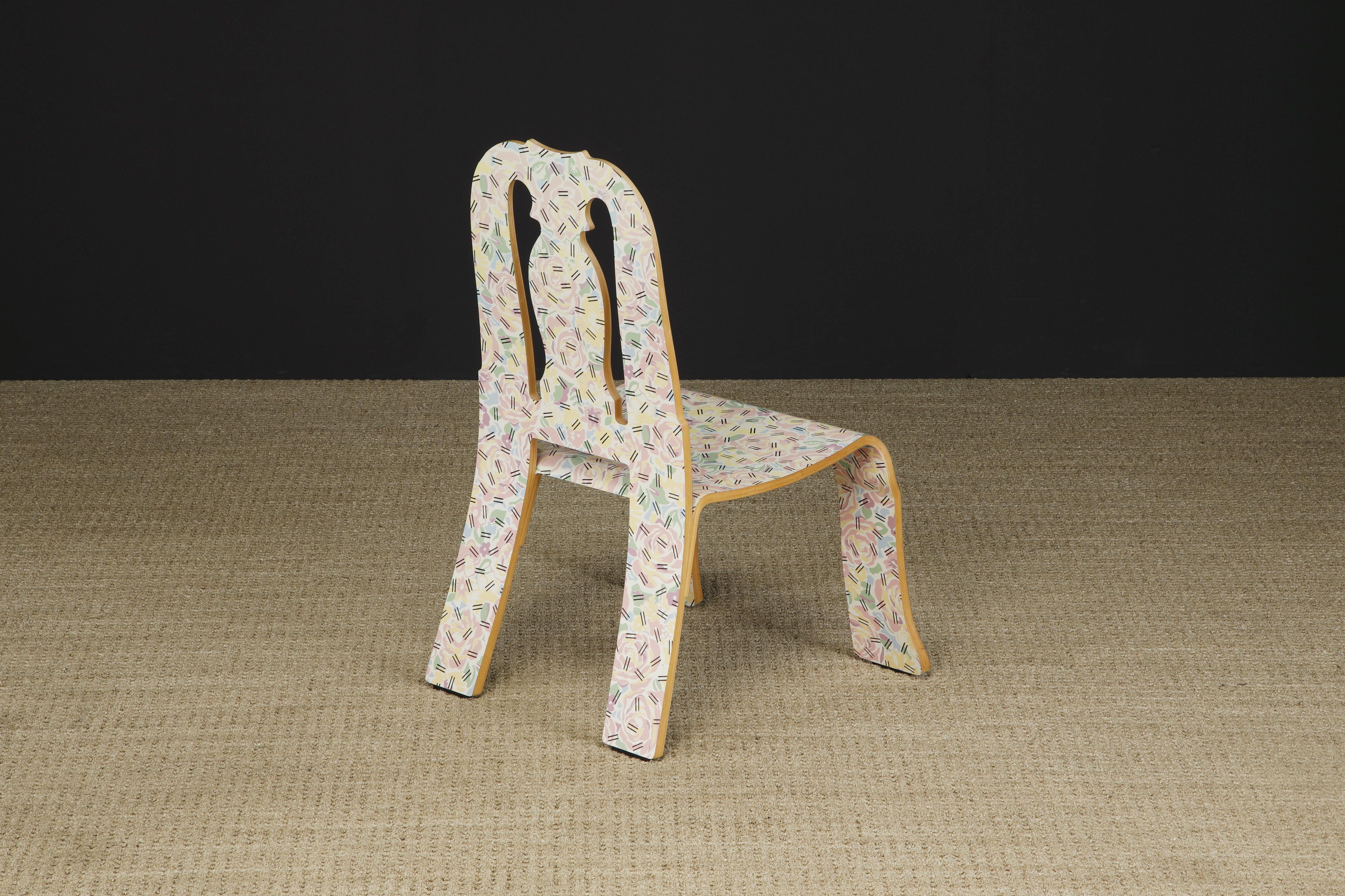 Robert Venturi Post-Modern 'Queen Anne' Chair for Knoll International, c. 1985 2