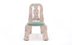 Robert Venturi Queen Anne Chair for Knoll in Grandmother Pattern Finish