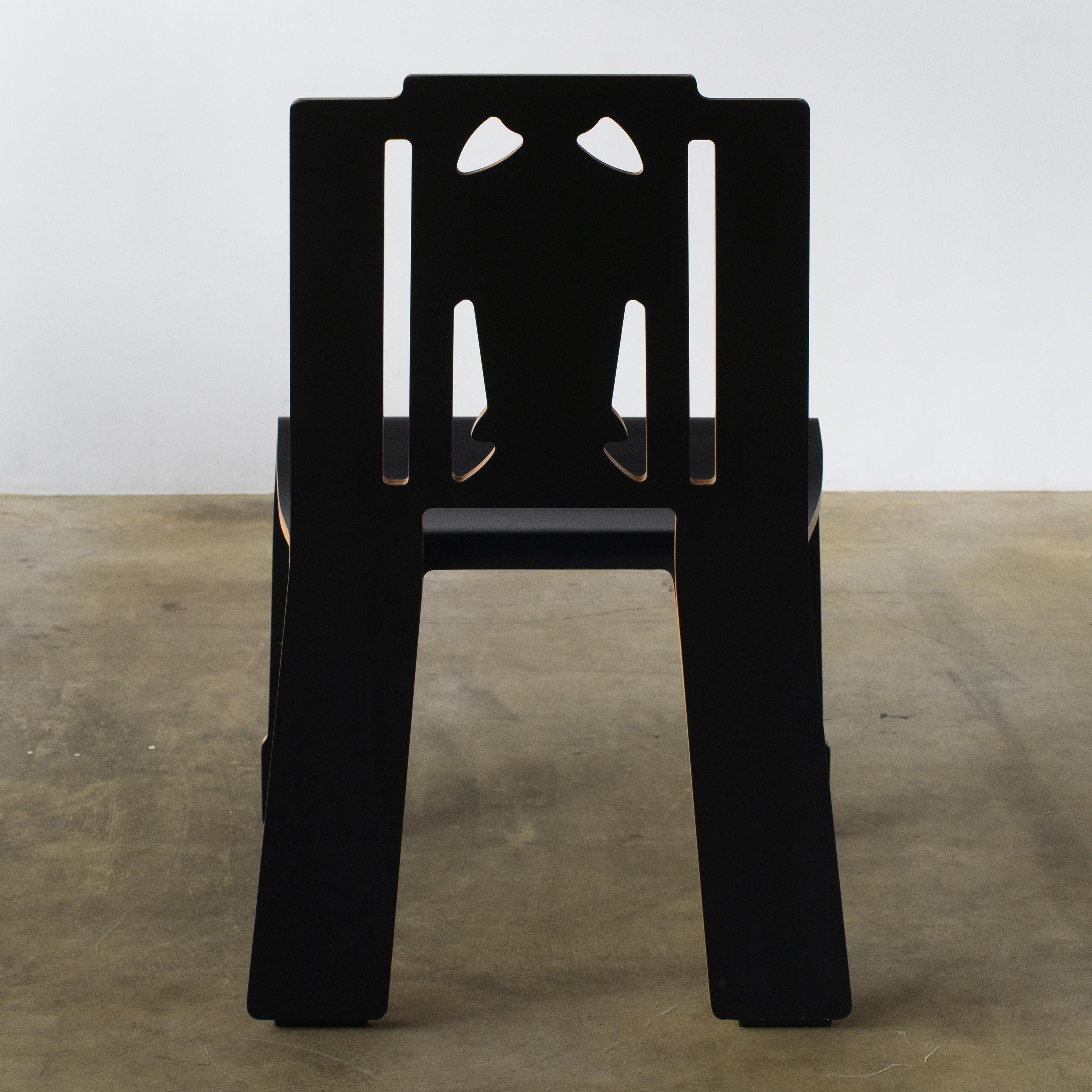 Laminated Robert Venturi Sheraton chair for Knoll