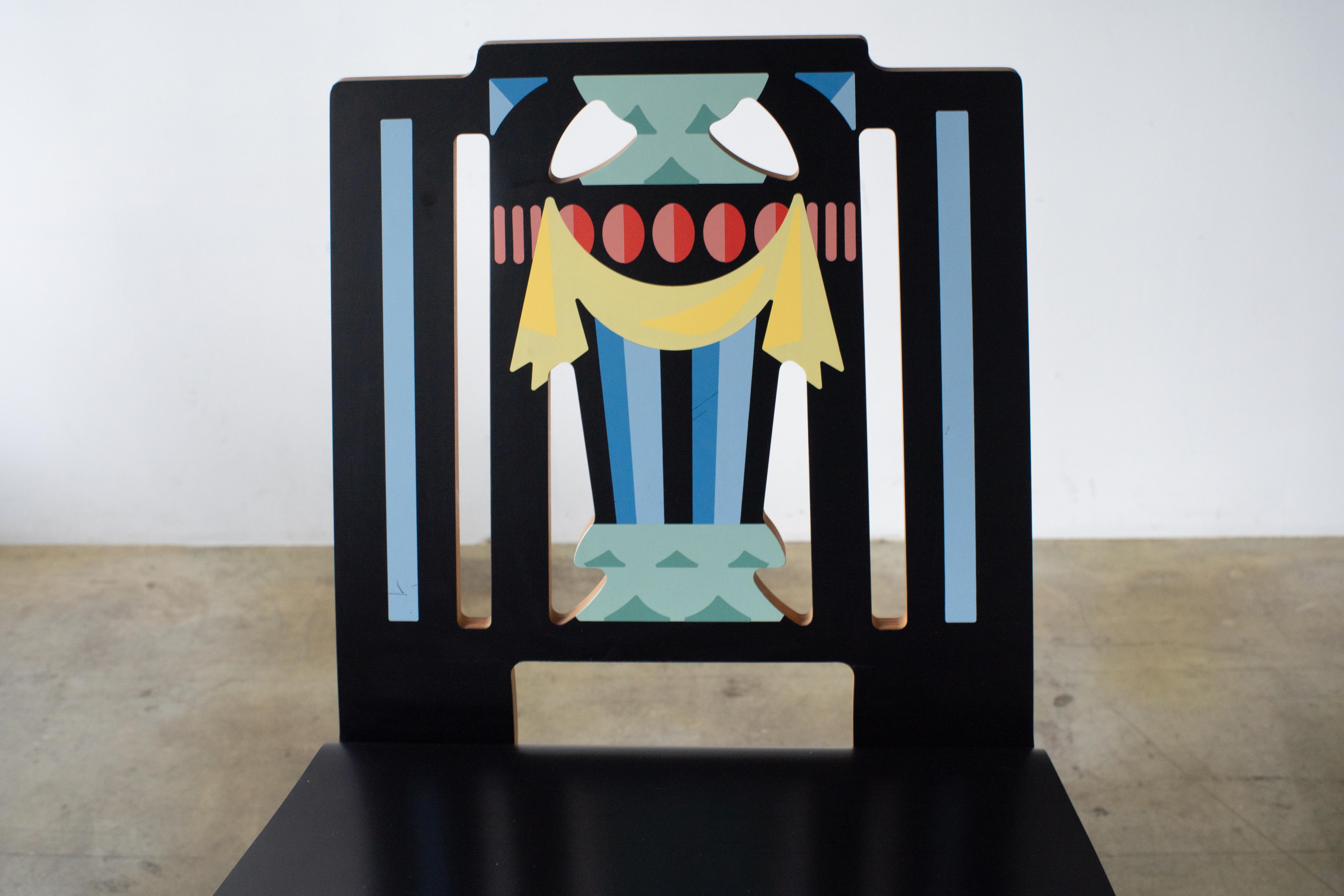 Late 20th Century Robert Venturi Sheraton chair for Knoll