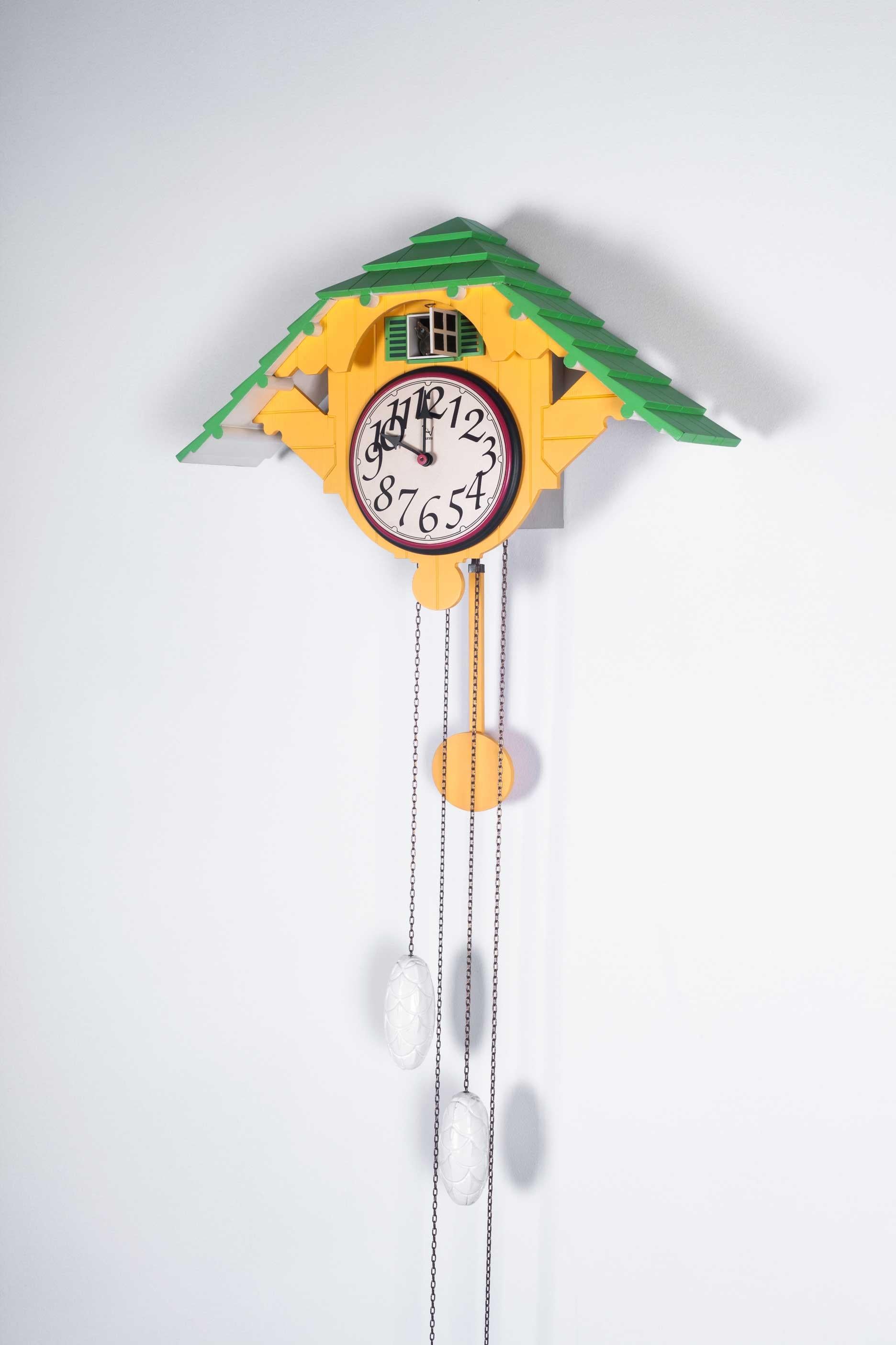 Robert Ventury Cuckoo Clock for Alessi, Italy, 1988 For Sale 3