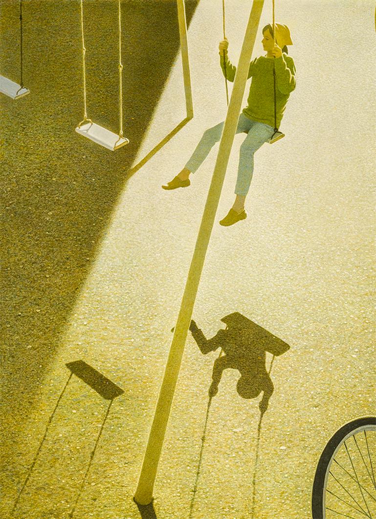 Signé (en bas à droite) : Robert Vickrey