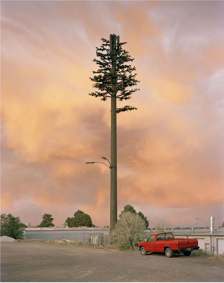 Robert Voit Landscape Photograph - Industrial Drive, Flagstaff, Arizona