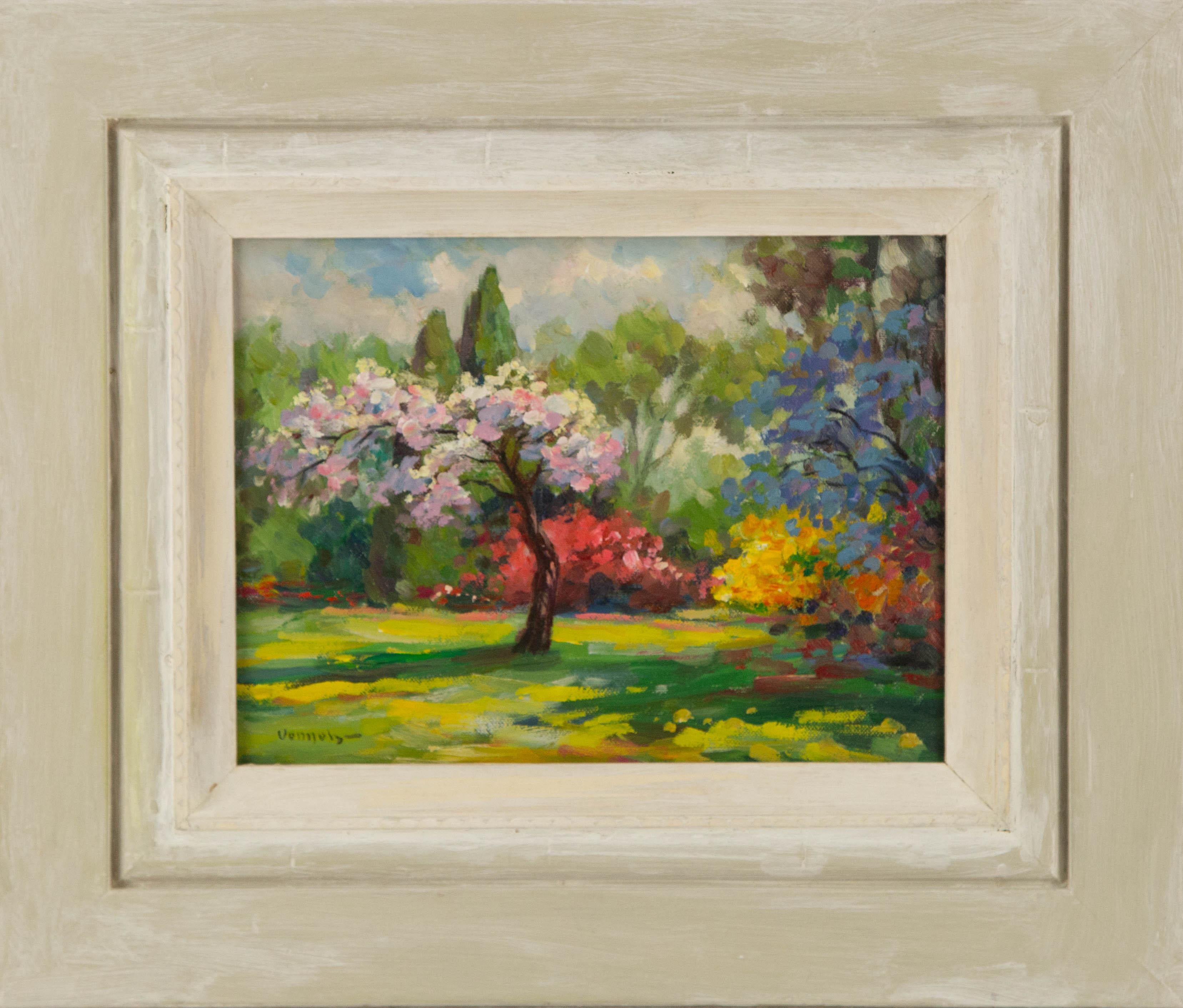 Medium: Oil On Canvas
Style: Landscape

Painting Size: 9 x 12 inches
Frame Size: 16 x 19.5 inches

Condition: This artwork is in good overall condition for its age.
Signature: Hand-signed
Artist: Robert Vonnoh ( American, 1858-1933 )