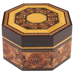 Robert Vorley Octagonal Tunbridge Ware Jewellery Box 2021