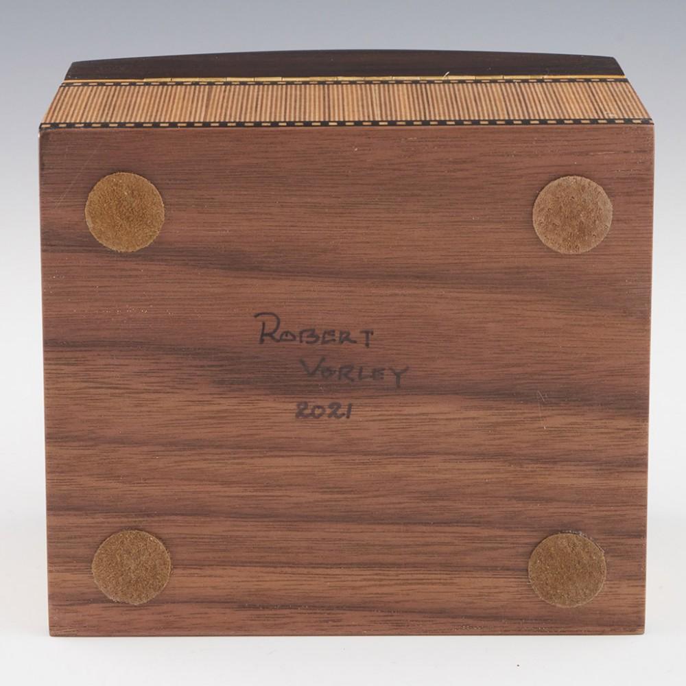 Contemporary Tunbridge Ware Jewellery Box by Robert Vorley 2021 For Sale