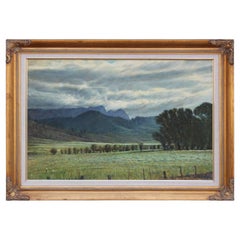"Passing Storm Clouds" Landscape Painting