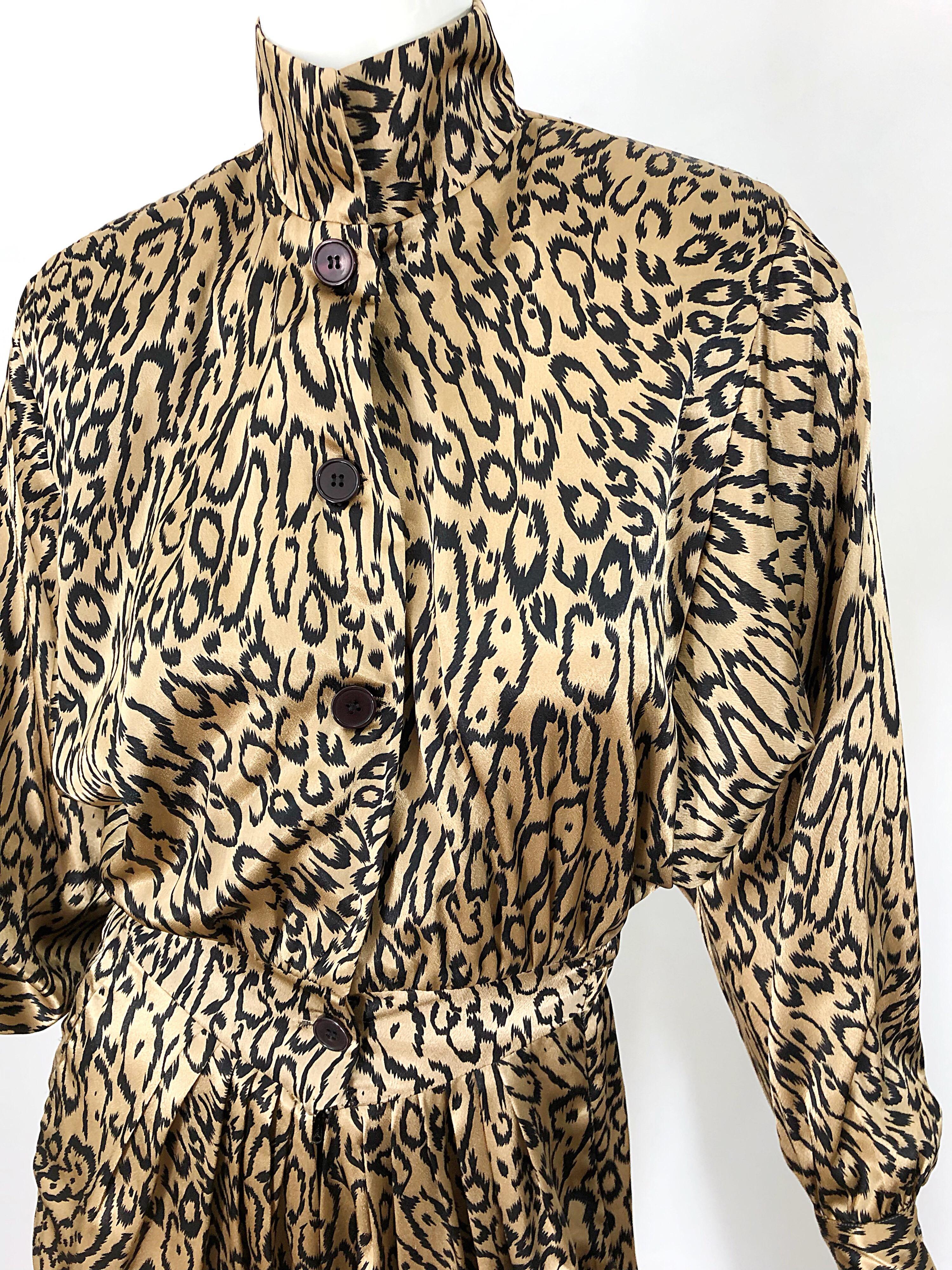 80s leopard print