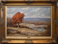 "TEXAS AUTUMN" TEXAS HILL COUNTRY ROBERT WOOD