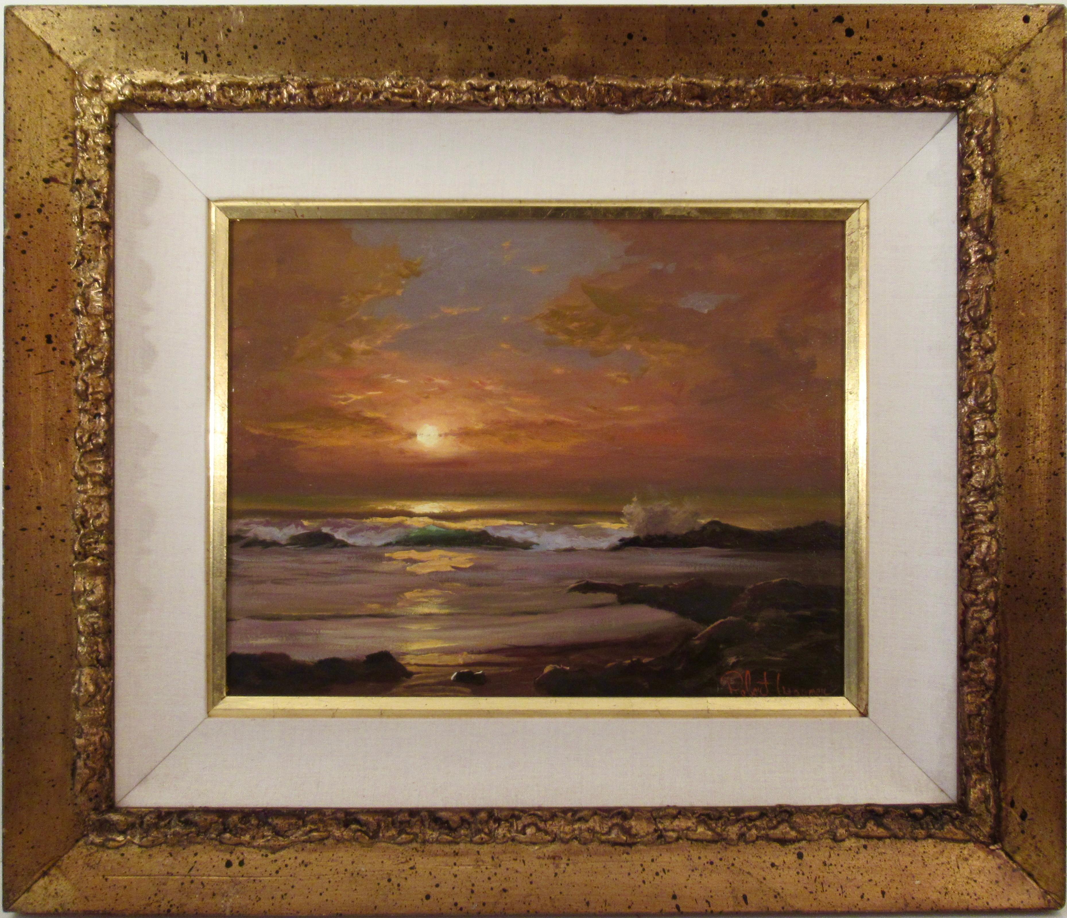 Robert Wagner Figurative Painting - Pacific Sunset