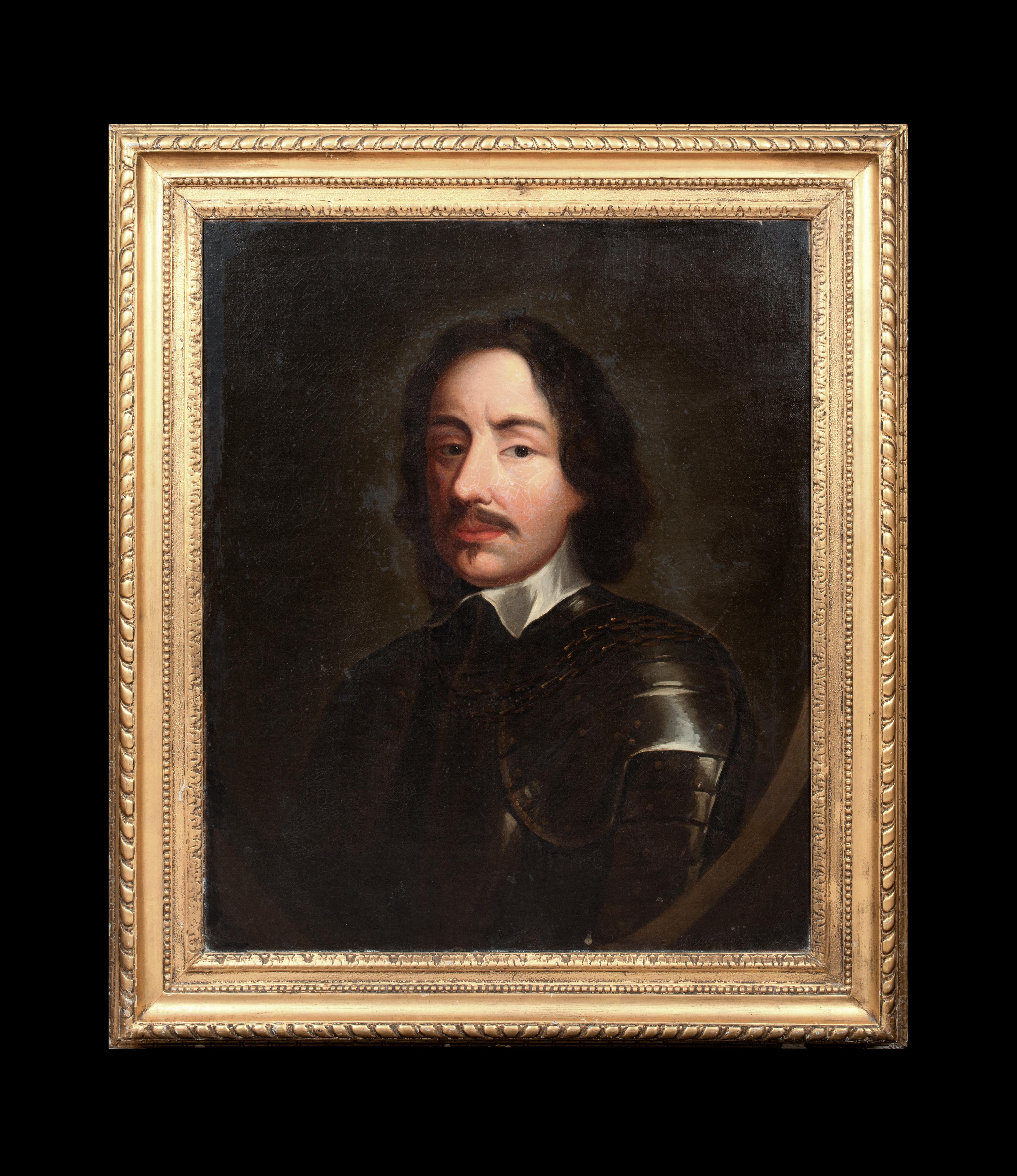 Portrait of General Henry Ireton (1611-1651) Son In Law to Oliver Cromwell - Painting by Robert Walker