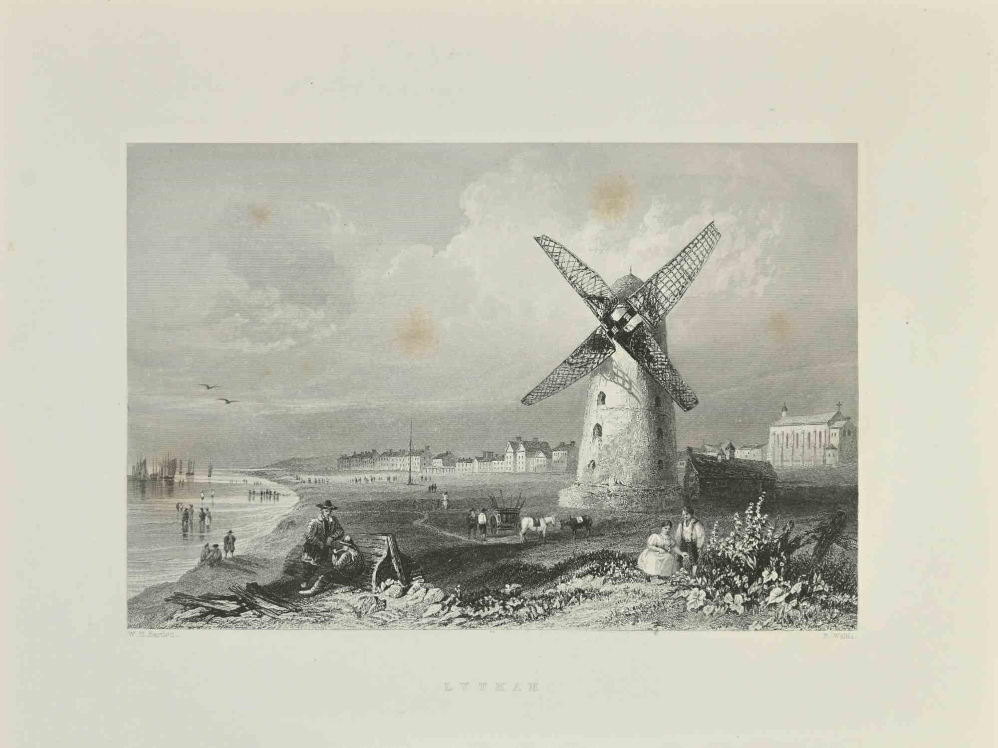 Lytham is an etching realized in the Early-20th Century by Robert Wallis.

Signed in plate.

The artwork is realized in a well-balanced composition.