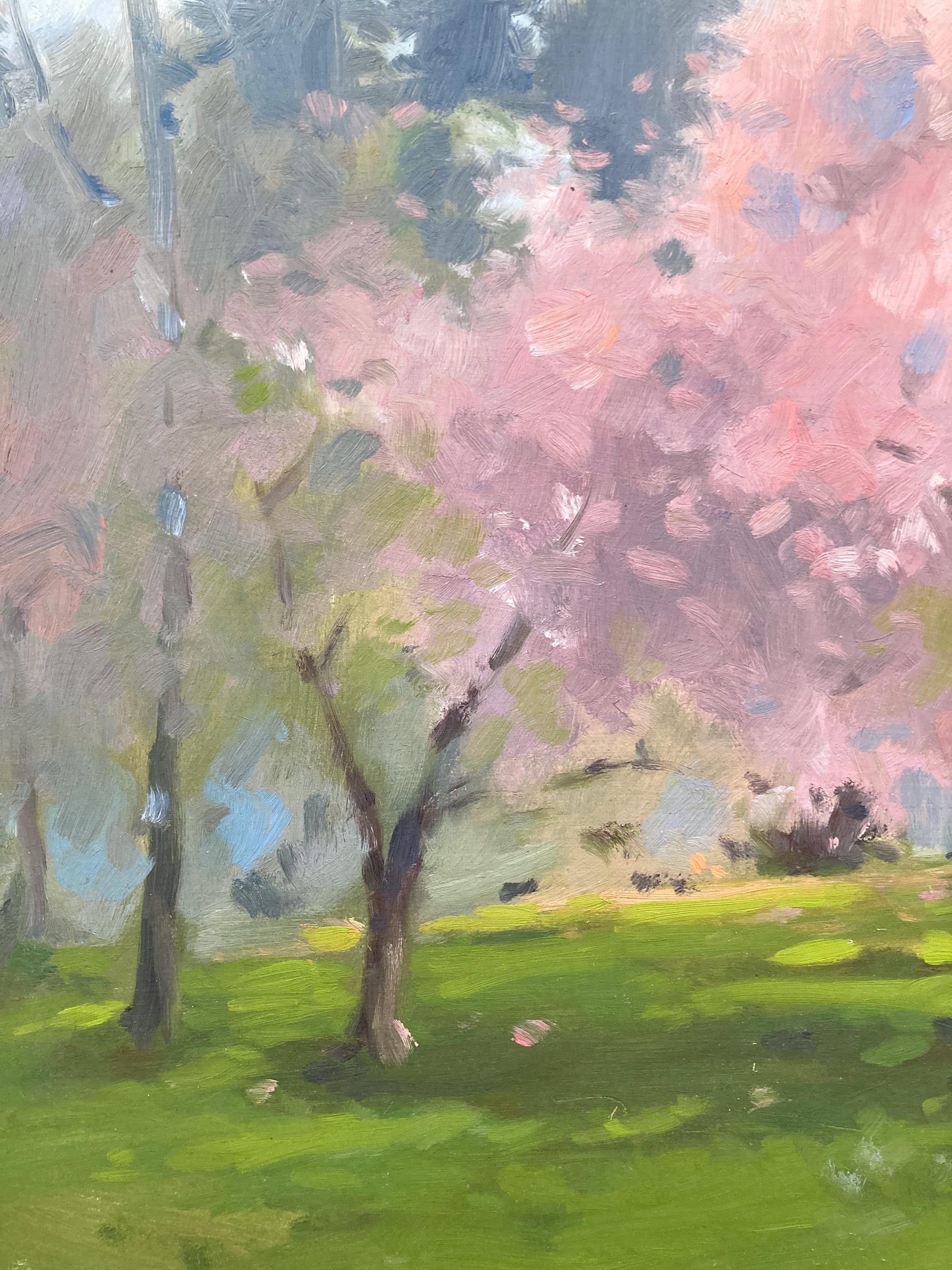 Eine wunderbare impressionistische Hirtenlandschaft mit durchweg schönen Farbtönen. Waltsak hat dieses Stück auf eine sehr intime und doch energiegeladene Weise dargestellt und viel Gefühl in dieses lebendige Werk gepackt. Es ist fast so, als wären