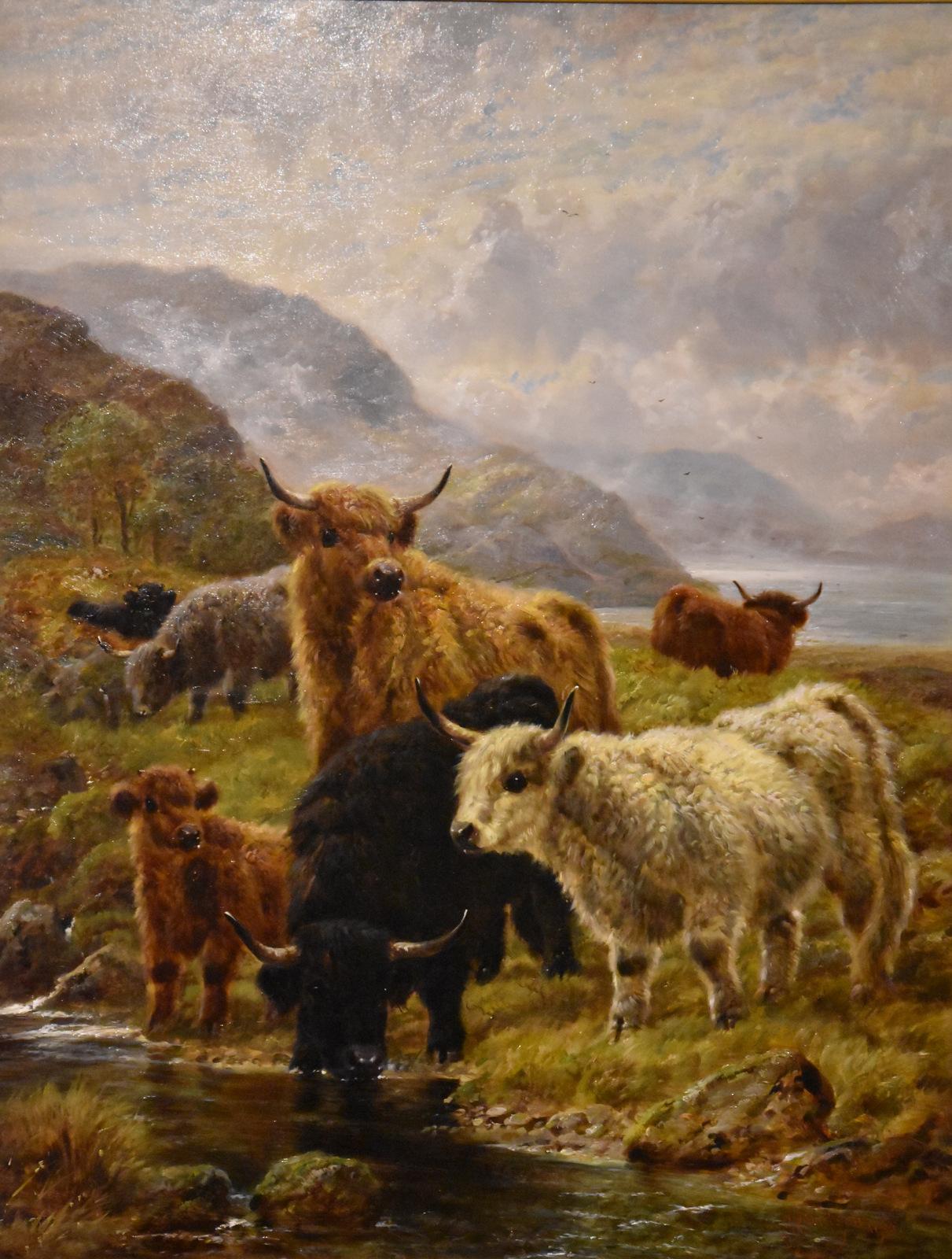 Pittura a olio di Robert Watson 