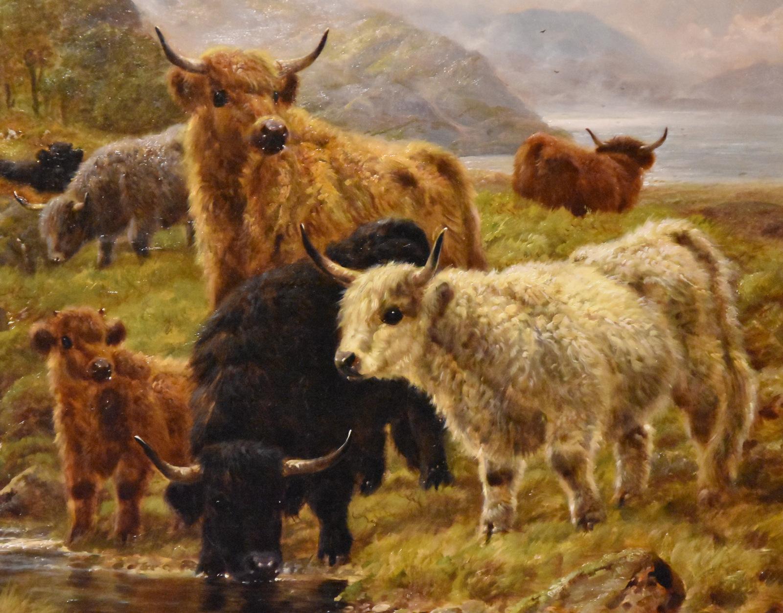 Pittura a olio di Robert Watson 
