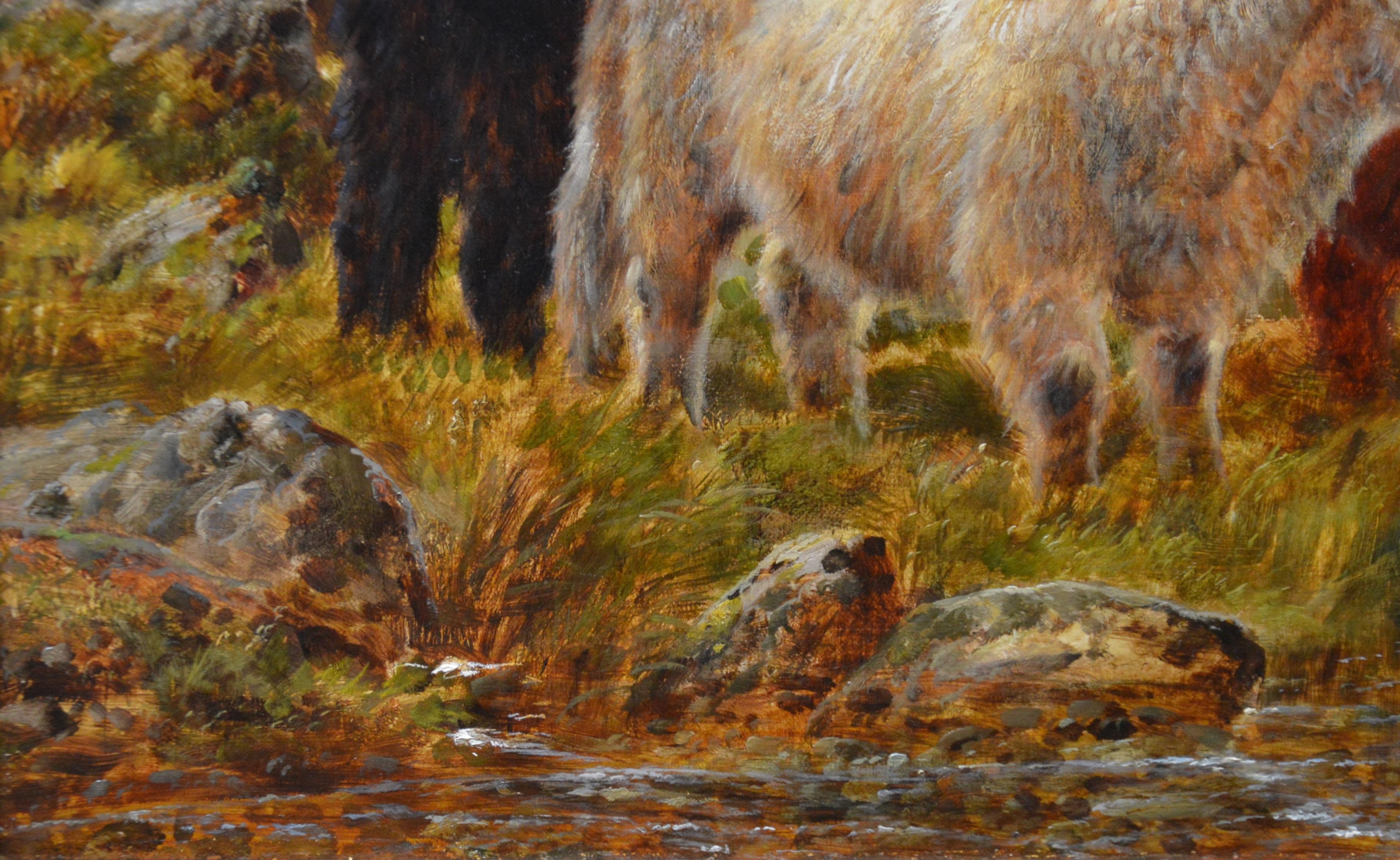 The Banks of Loch Lomond - Large Scottish Highlands Landscape Oil Painting  4