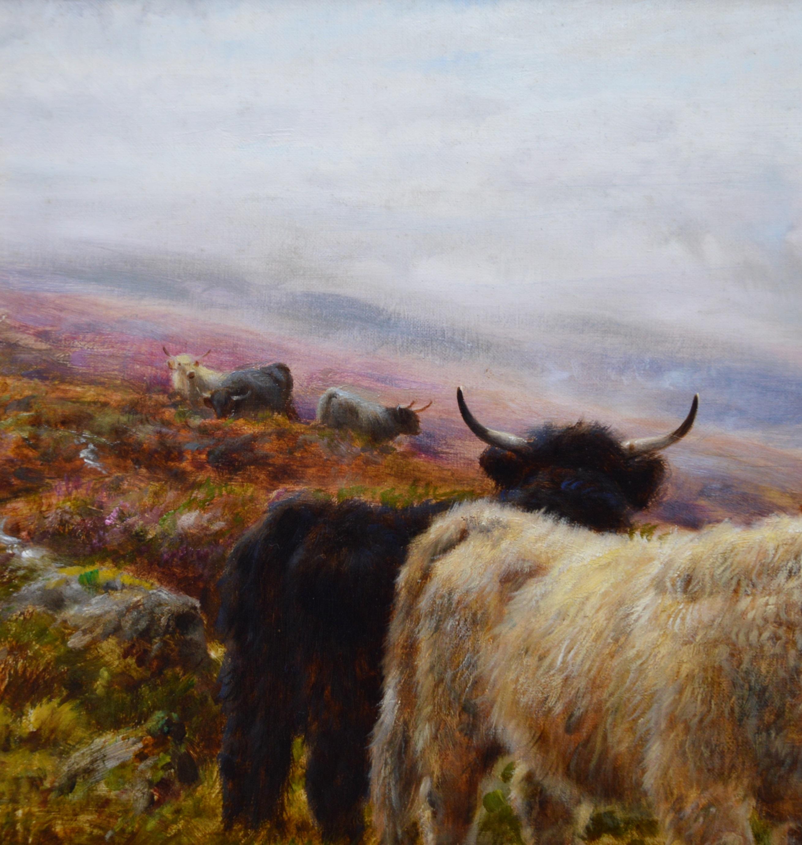 The Banks of Loch Lomond - Large Scottish Highlands Landscape Oil Painting  3