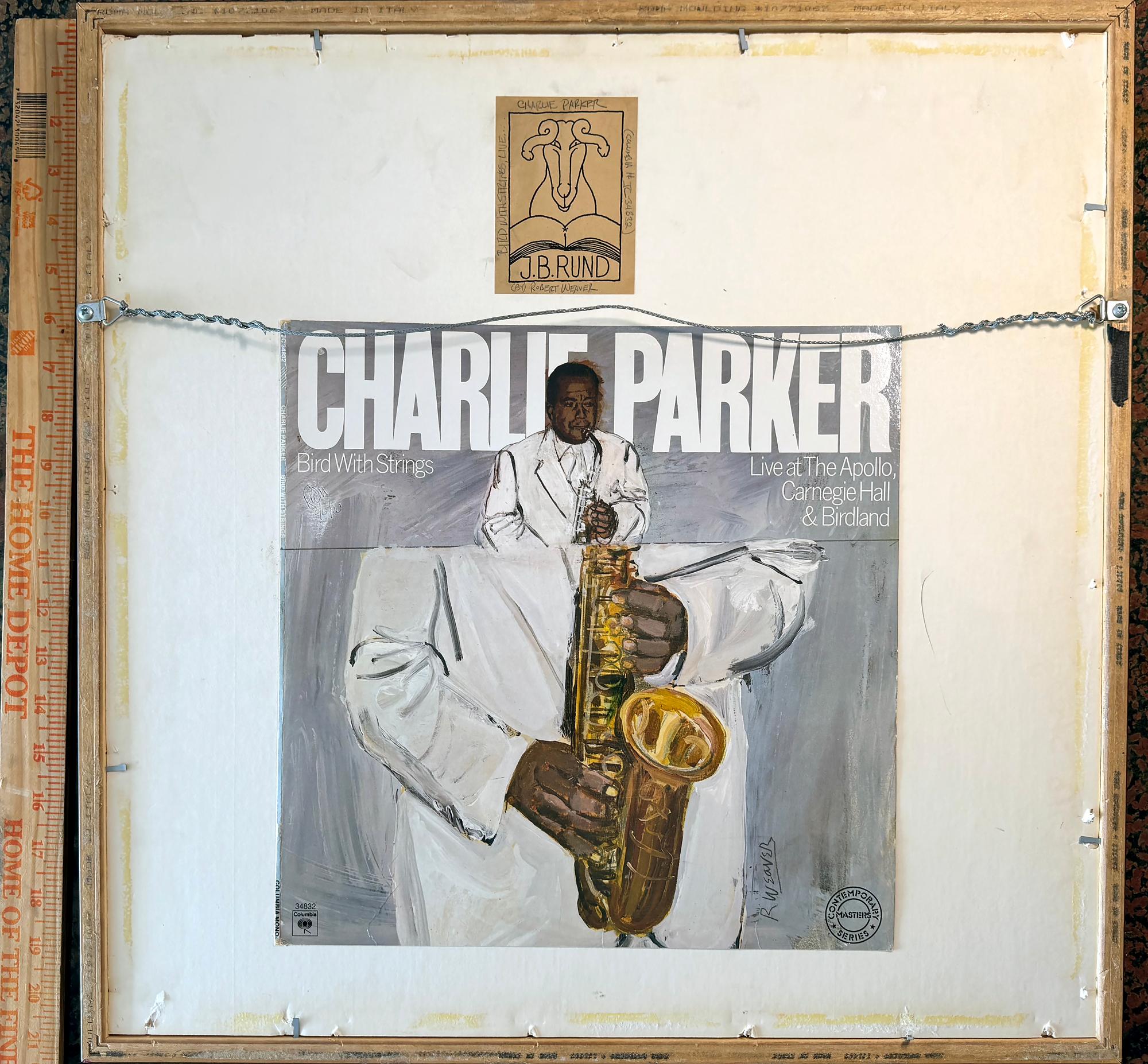 Couverture d'album d'un Saxophone Jazz Musician Charlie Parker en vente 3