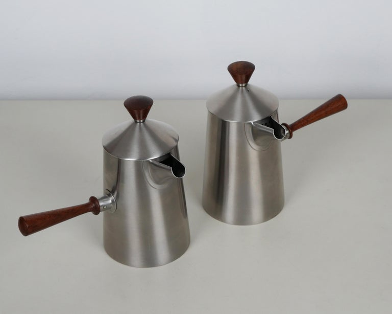 Robert Welch for Old Hall, ''Campden'' Coffee Pot and Milk Jug, 1957