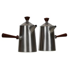 Vintage Robert Welch for Old Hall, 'Campden' Coffee Pot and Milk Jug, 1957