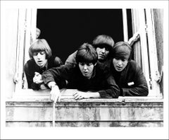 Les Beatles sur le plateau de HELP! de Robert Whitaker