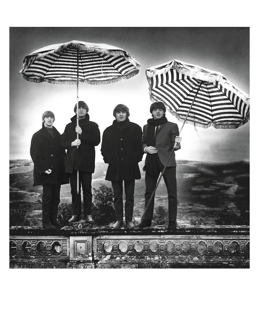 The Beatles "Umbrella" by Robert Whitaker