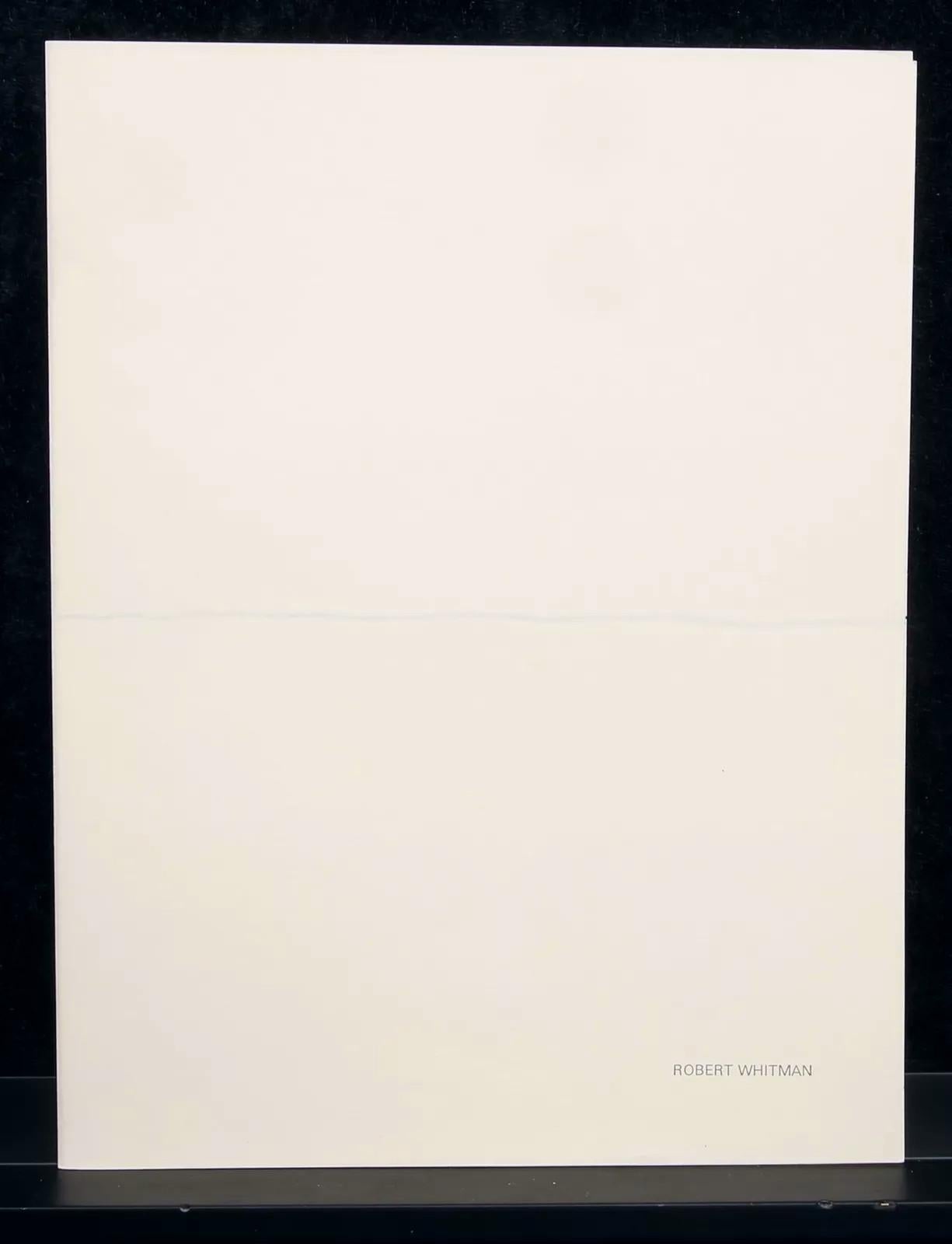 Sans Titre (Minimalismo, 44% DE DESCUENTO SOBRE EL PRECIO DE LISTA) - Abstract Print Gris de Robert Whitman