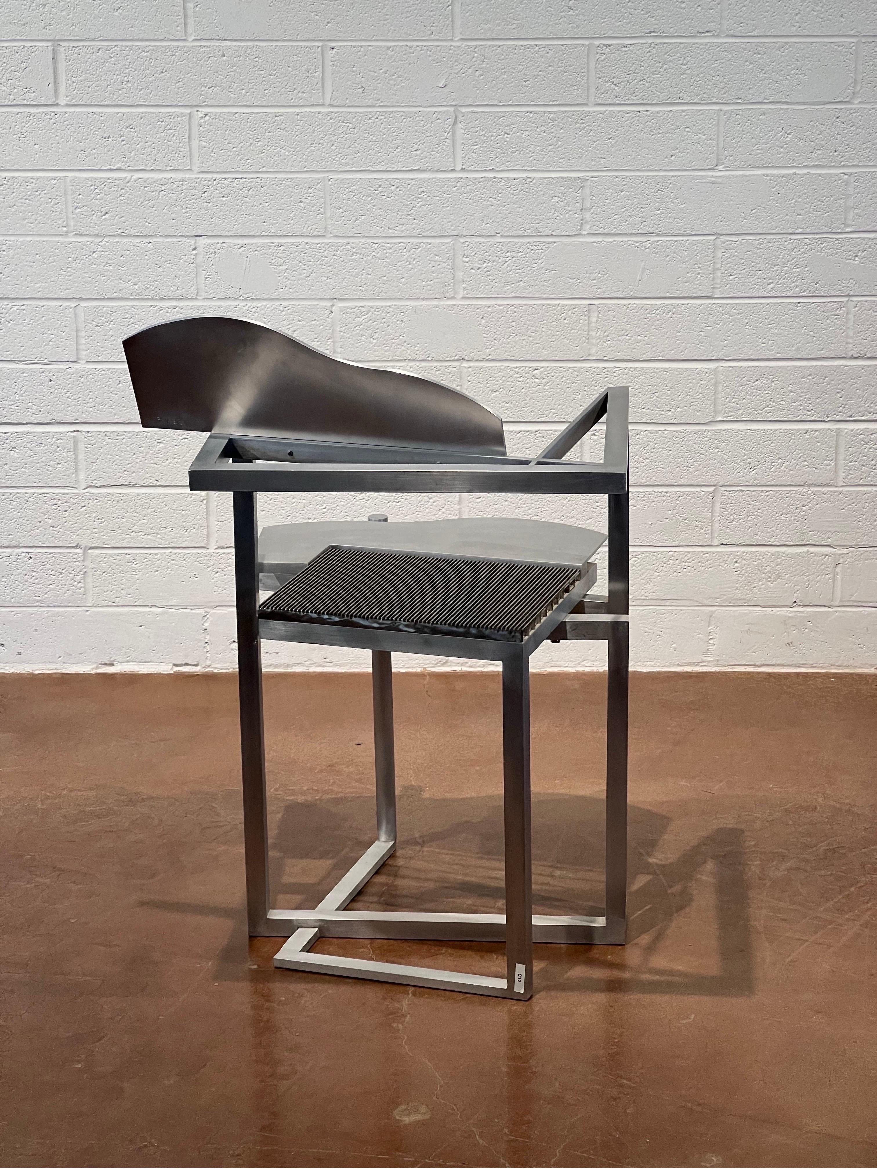 Postmoderne Prototype de chaise Robert Whitton en vente