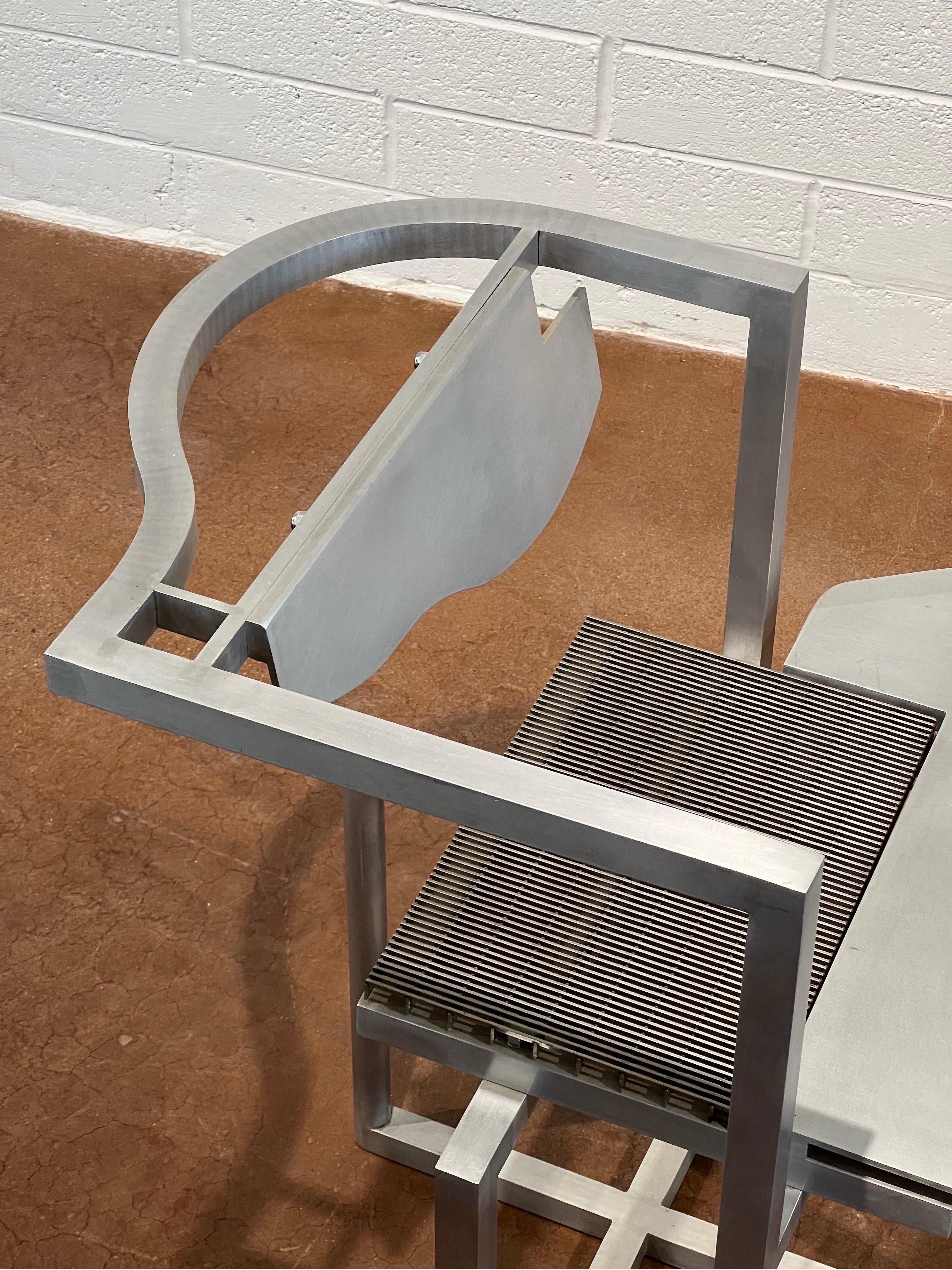 Alluminio Robert Whitton Prototipo di sedia in vendita
