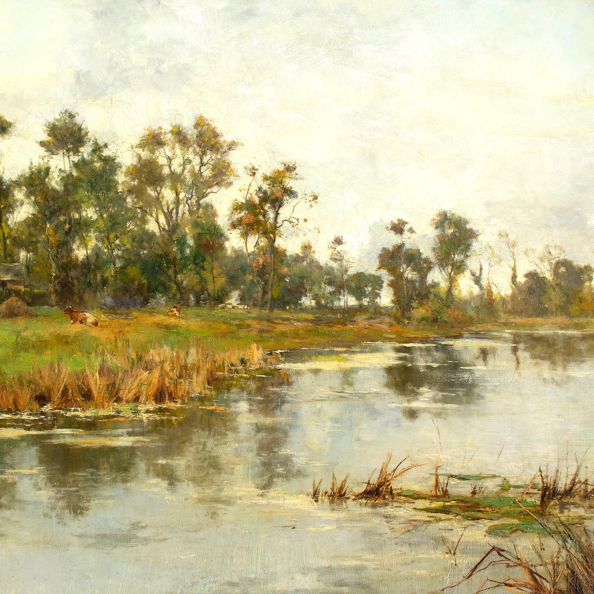 Robert William Arthur Rouse RBA, On The Stour, Kent 5