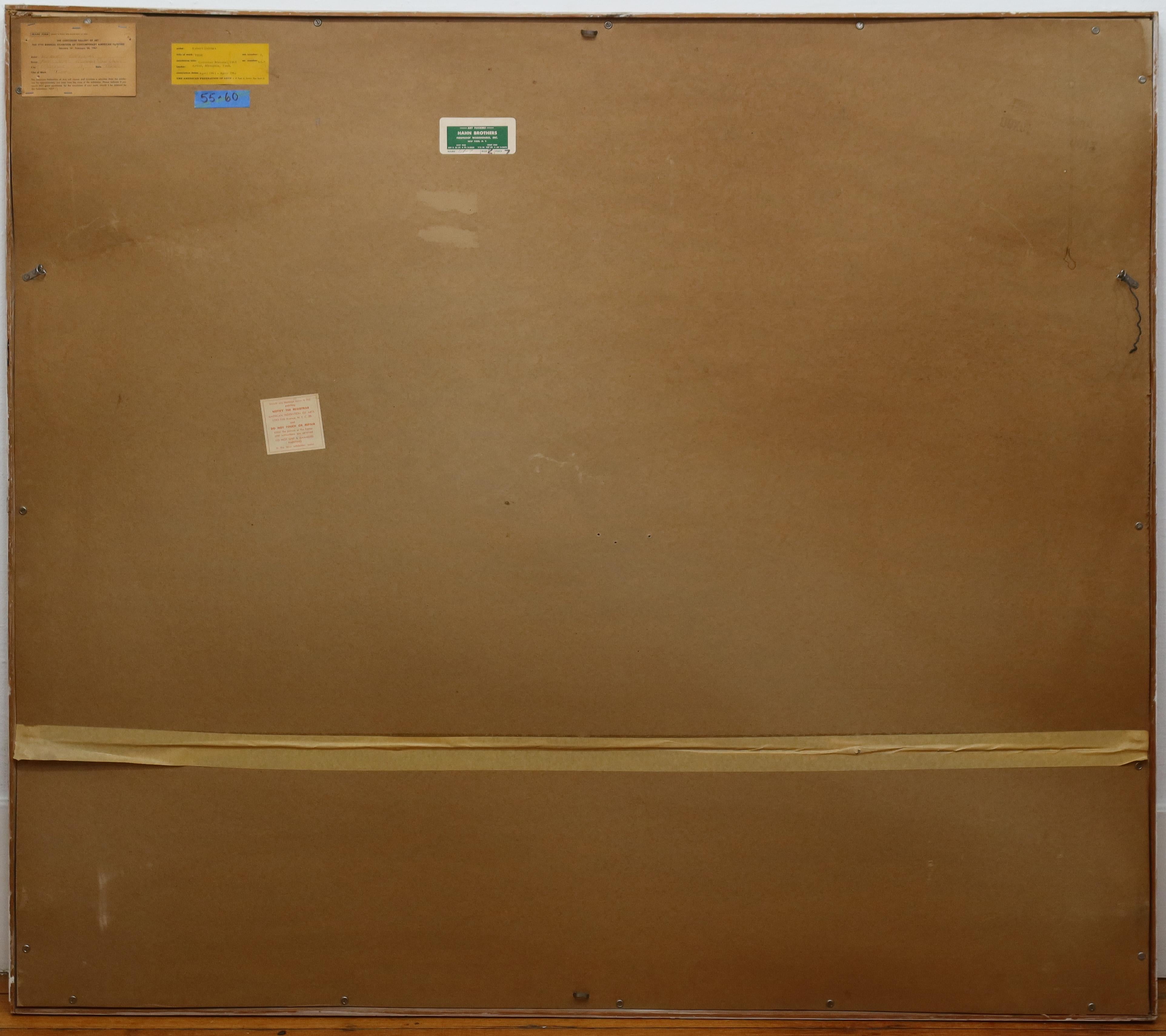 Pittura ad olio espressionista astratta firmata ed esposta a Memphis Tennessee 6