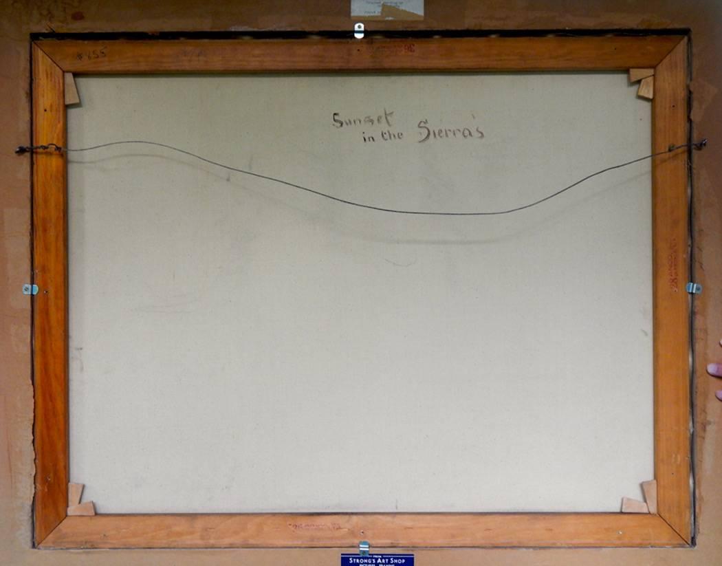 Custodito in una cornice d'epoca, intagliata a mano e con foglia d'oro.
Dimensioni: 28 x 36 pollici
Firmato e datato Robert Wood '42
Provenienza:	Collezione privata, Cleveland, Ohio
			Dr. S. Robbins, Cleveland, Ohio
			Galleria Bonfoey, Cleveland,