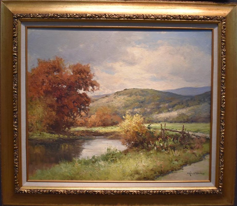 Robert William Wood - "Texas Pond" Texas Hill Country Ranch at 1stDibs