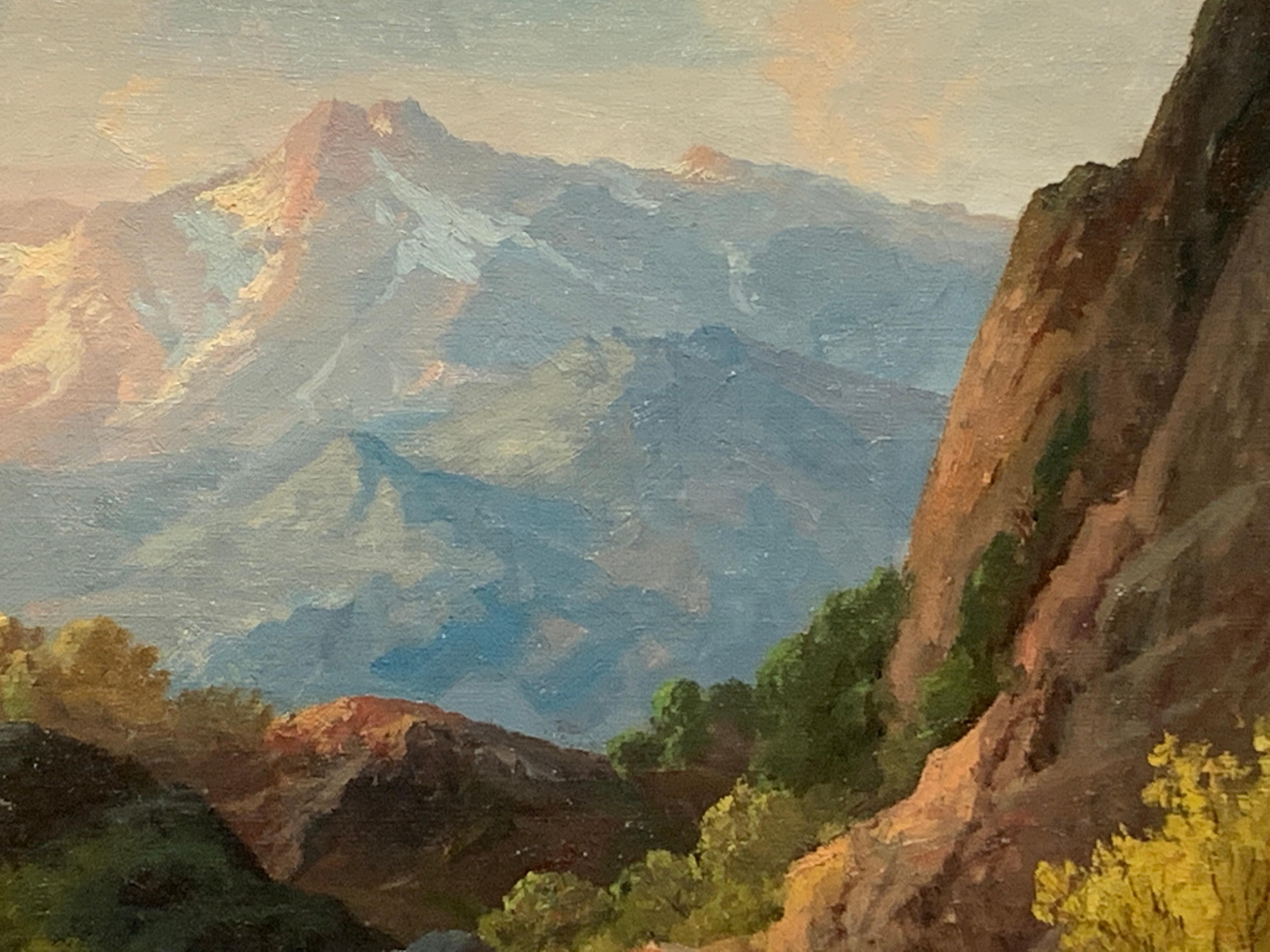 Known for his scenes of the California coast, Rocky Mountain landscapes and depictions of the springtime flowering of the Texas Bluebonnets , Robert W. Wood probably painted more works of the landscape of the United States than any artist in the