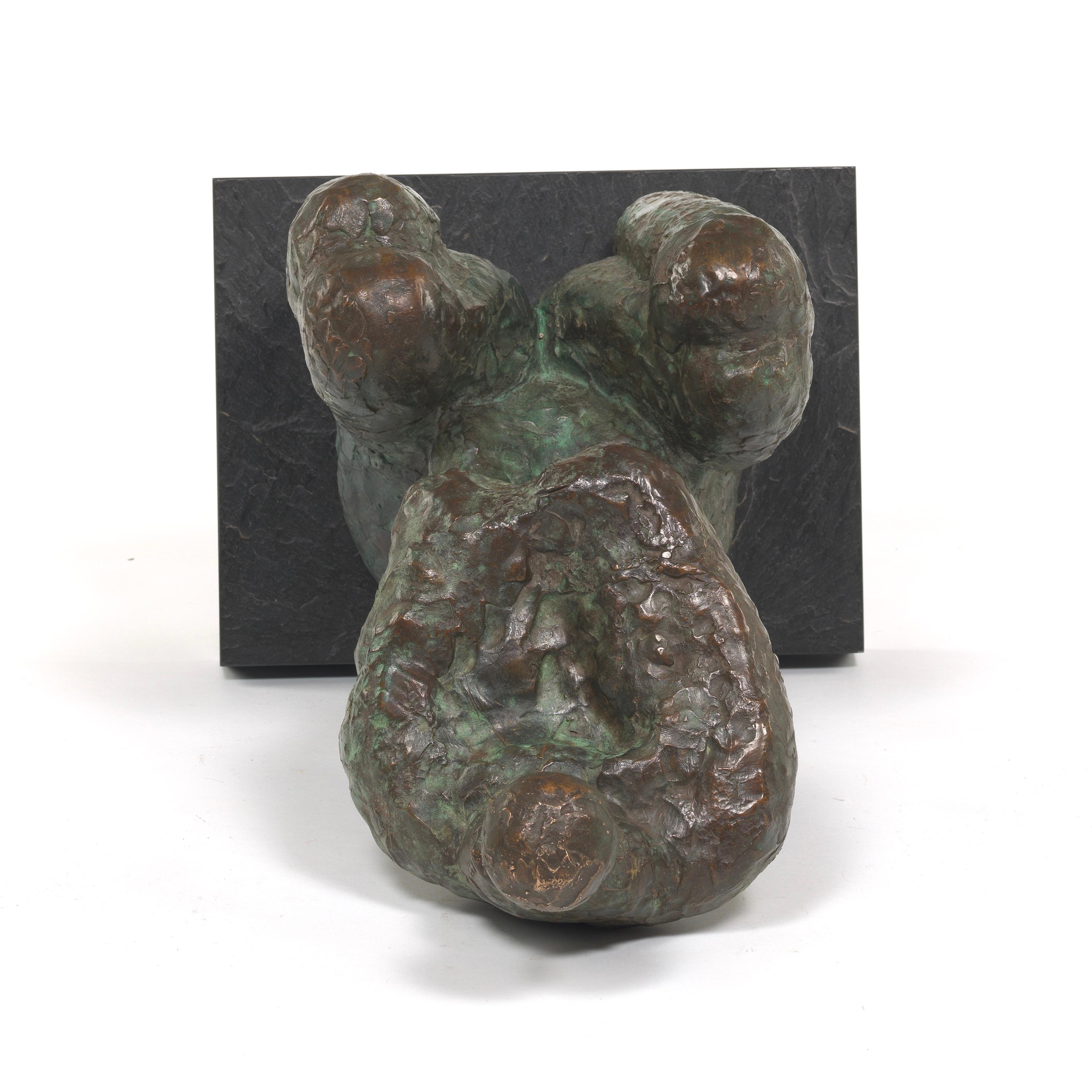 American Robert Winslow Modern Abstract Bronze Sculpture For Sale