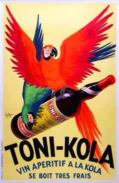 Toni Kola by Robys 1935 Original Vintage Poster
