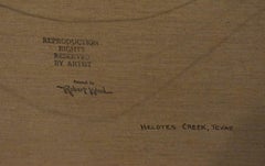 "HELOTES CREEK" by Robert Wood (G. Day) (1889-1979) NORTHWEST OF SAN ANTONIO