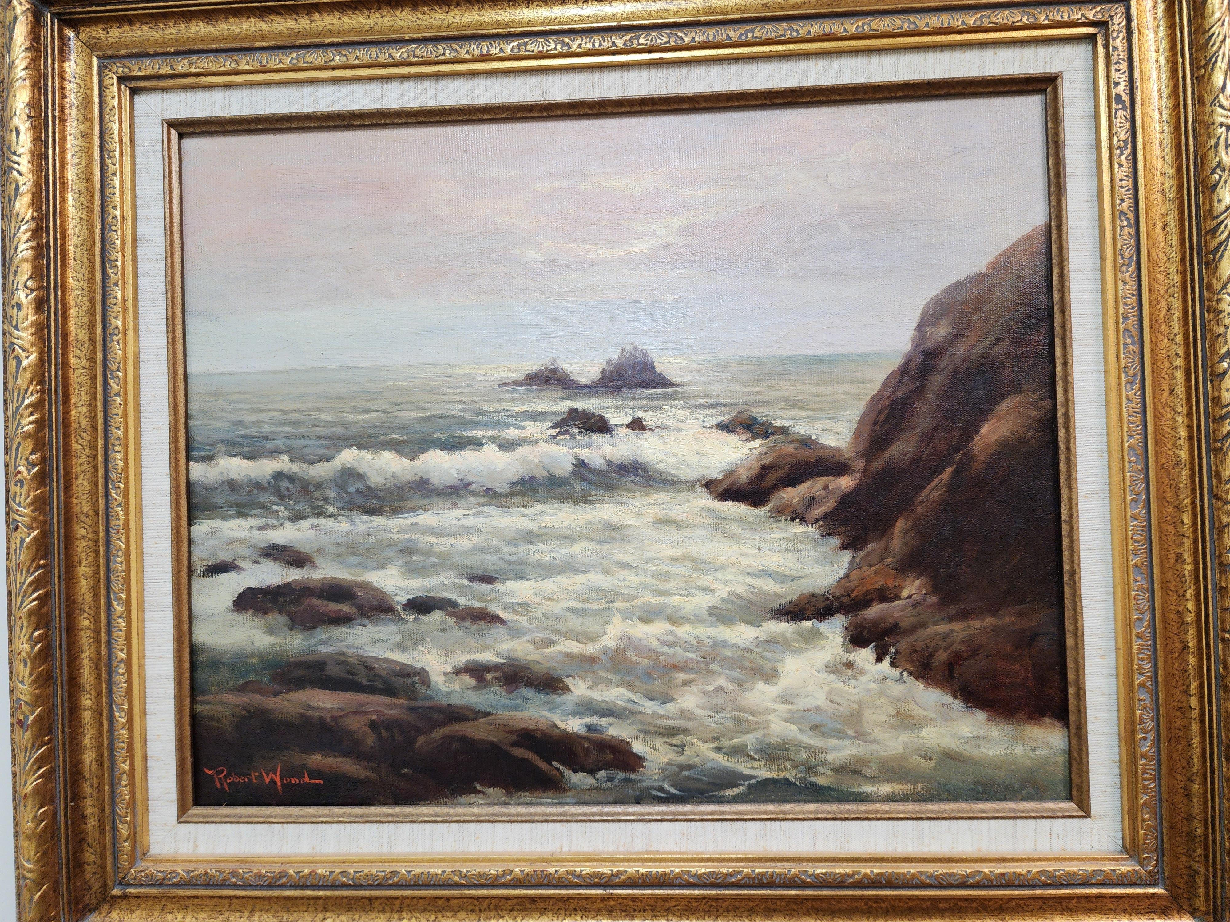 Rocks d'oiseaux de Laguna Beach, Californie par Robert Wood en vente 11