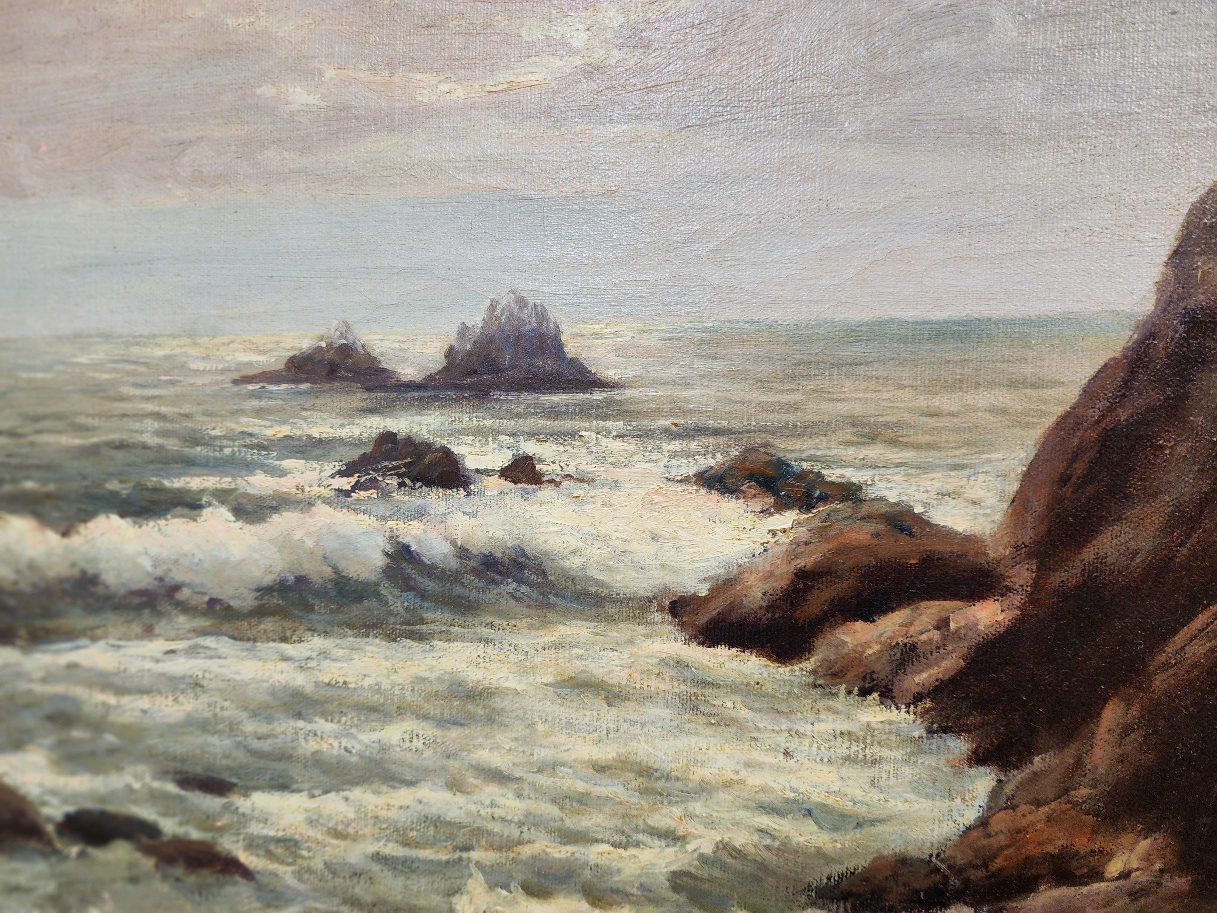 Bird Rocks, Laguna Beach California by Robert Wood For Sale 3