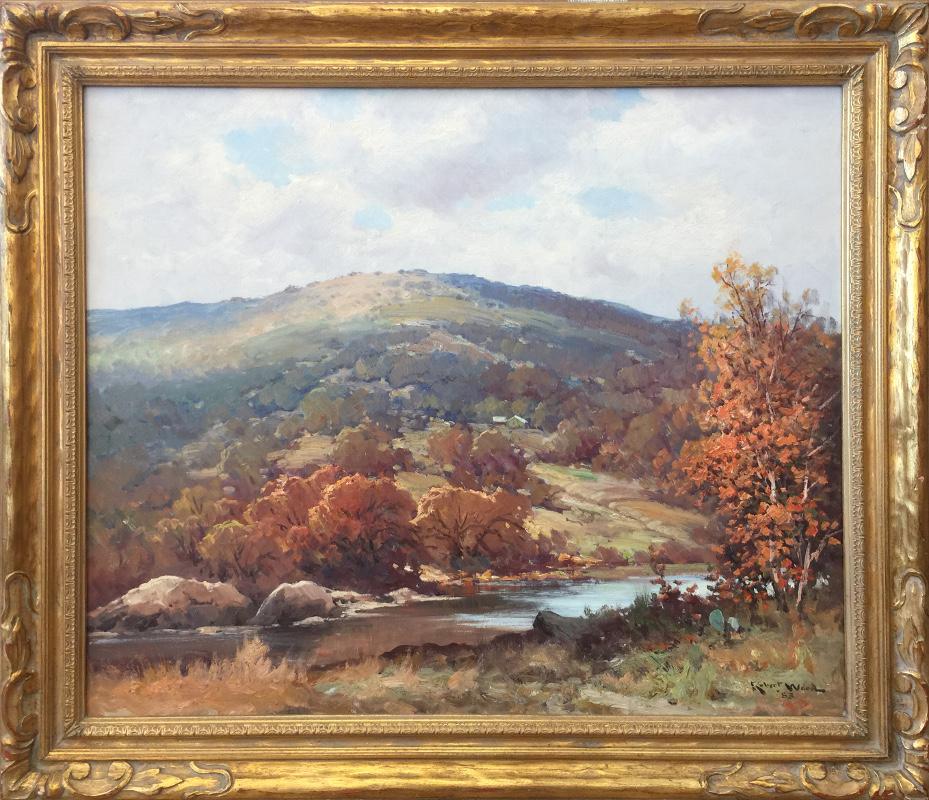 Robert William Wood Landscape Painting - "Boerne Hills" Texas Hill Countruy