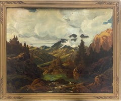 Scène de montagne