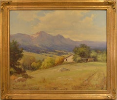 Robert Wood, "Mountain Home, 1943" Oil on Canvas 25 x 30