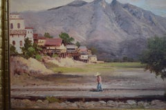 "SADDLE MOUNTAIN"   NEAR MONTERREY MEXICO EARLY ROBERT WOOD.  G. DAY SIGNATURE