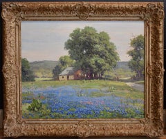 "Texas Bluebonnets" Hill Country Lanscape