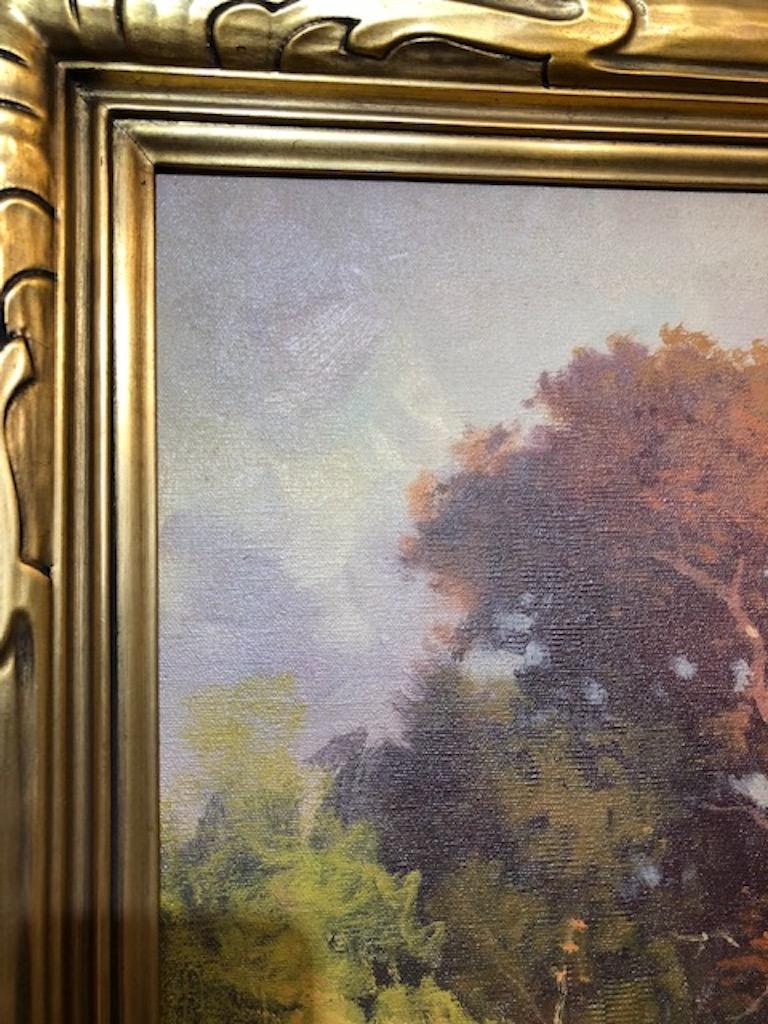 Robert Wood Texas Hill Country Landscape, Painting For Sale at 1stdibs