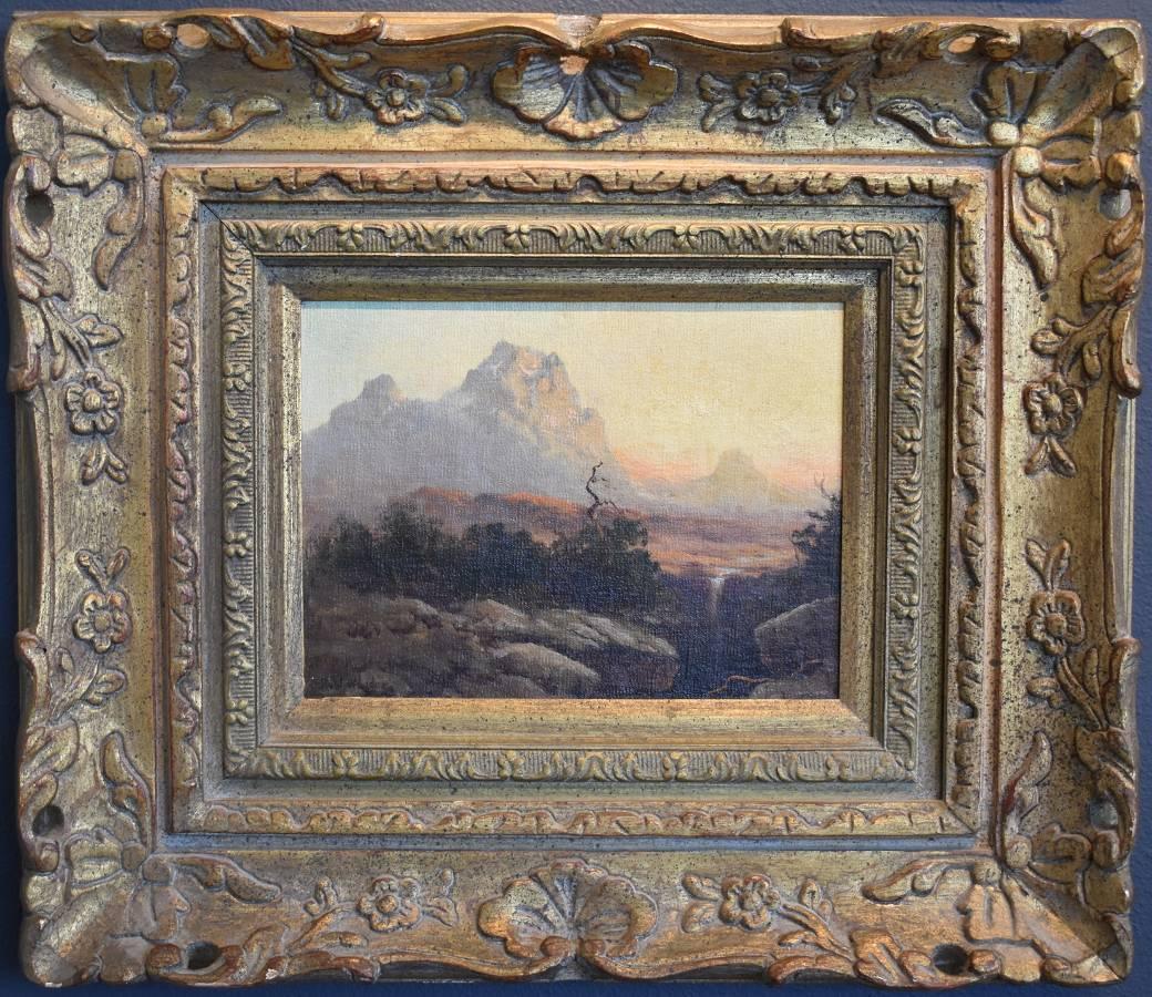 Robert William Wood Landscape Painting - "West Texas"   Landscape Early Robert Wood