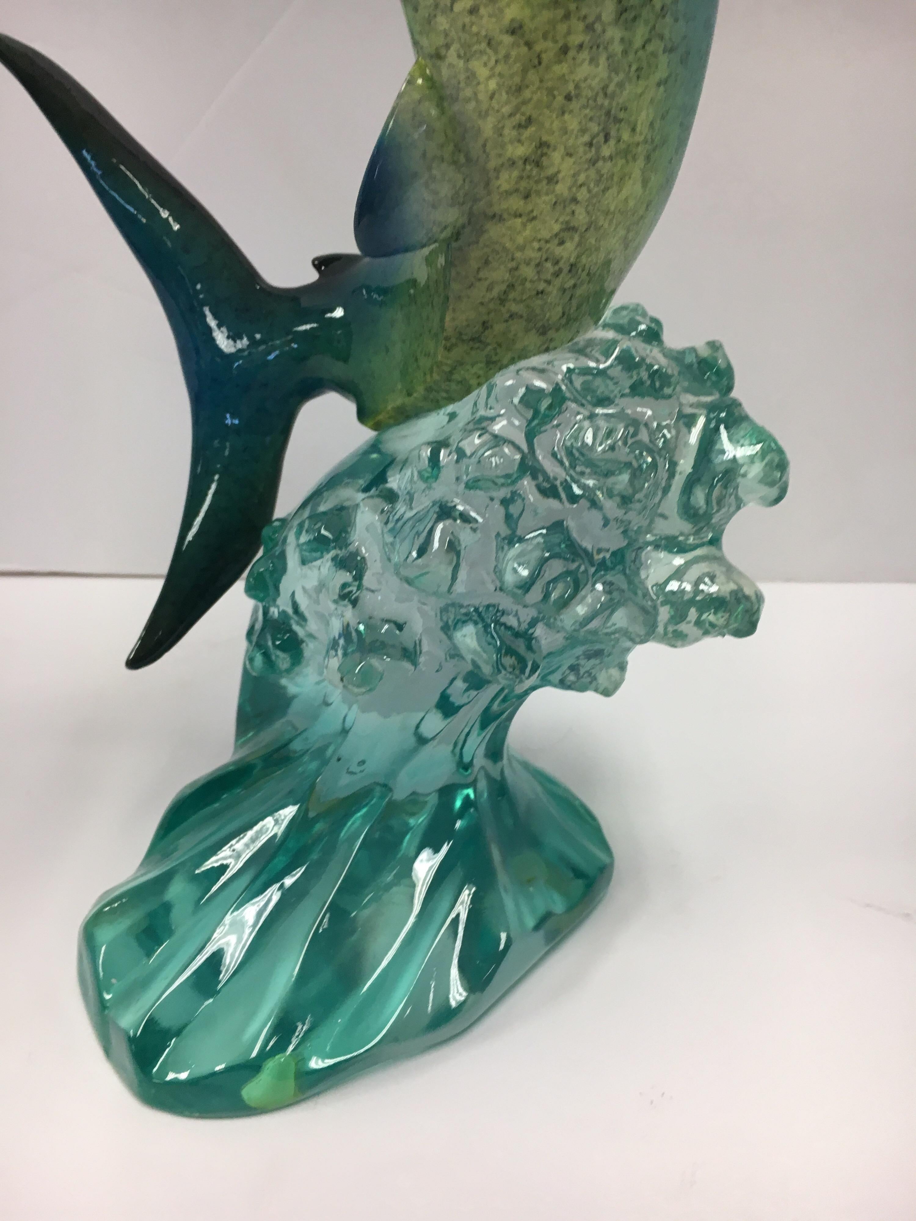 wyland lucite sculptures for sale